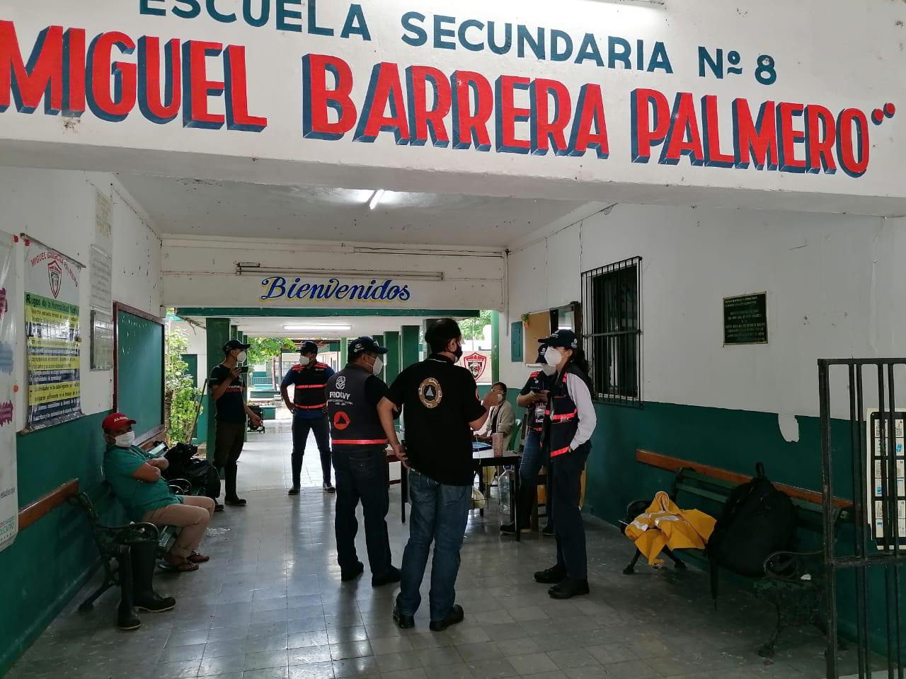 Por lo menos 81 refugios fueron habilitados en Quintana Roo (Foto: @CNPC_MX)
