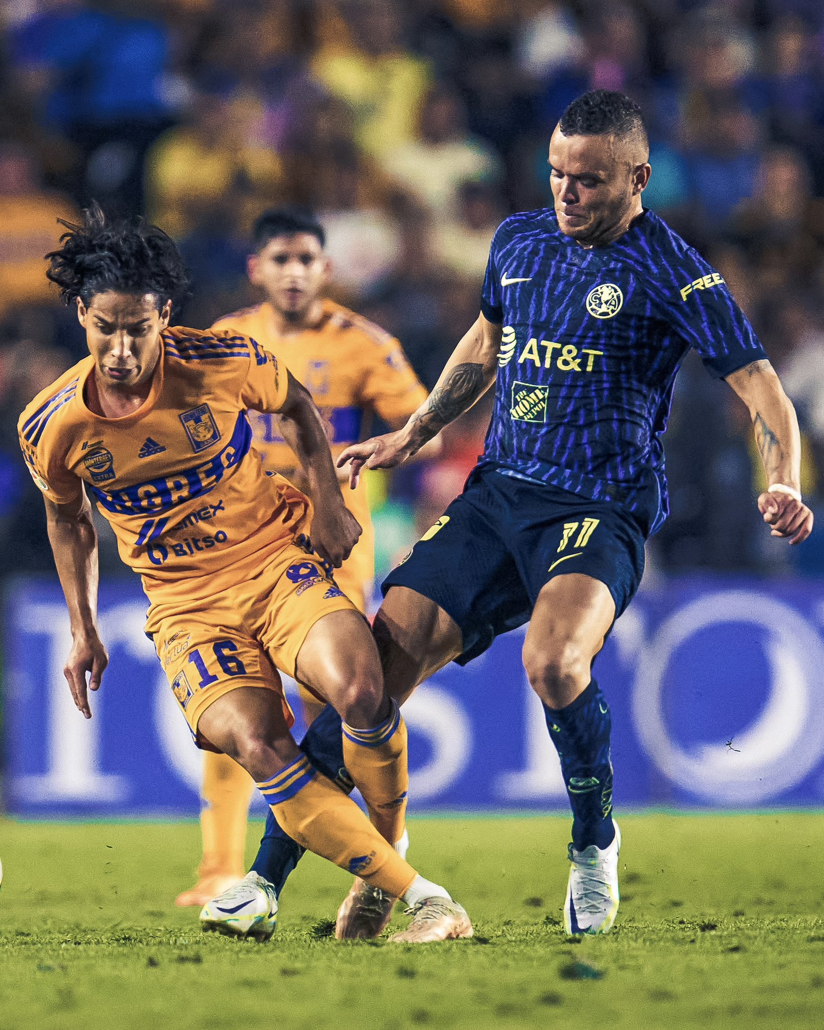 Tigres Vs América El Duelo Entre Diego Lainez Y Cabecita Rodríguez Que Terminó Con Insultos