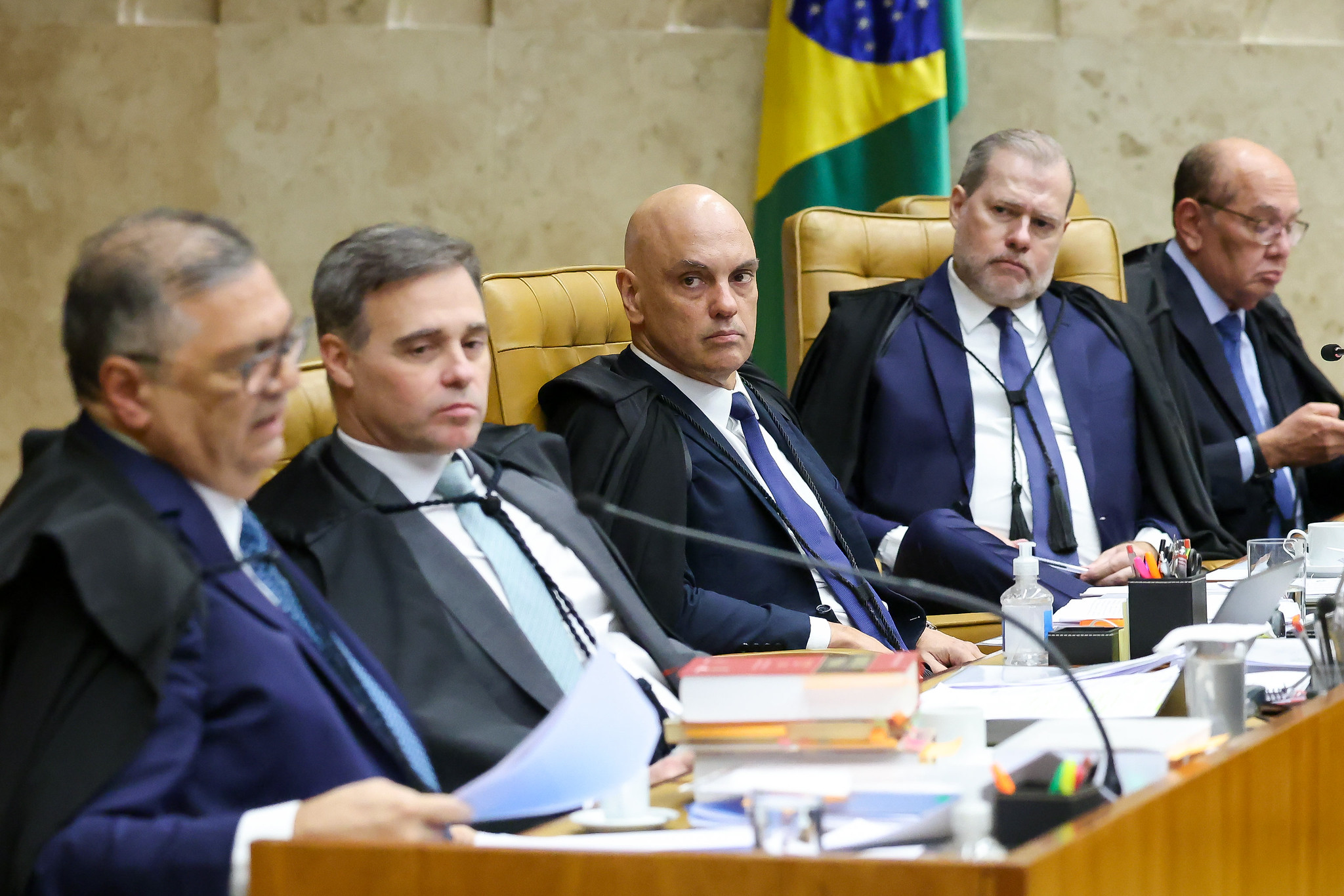 El Supremo Tribunal de Brasil aplazó la decisión sobre una pesquisa contra Alexandre de Moraes