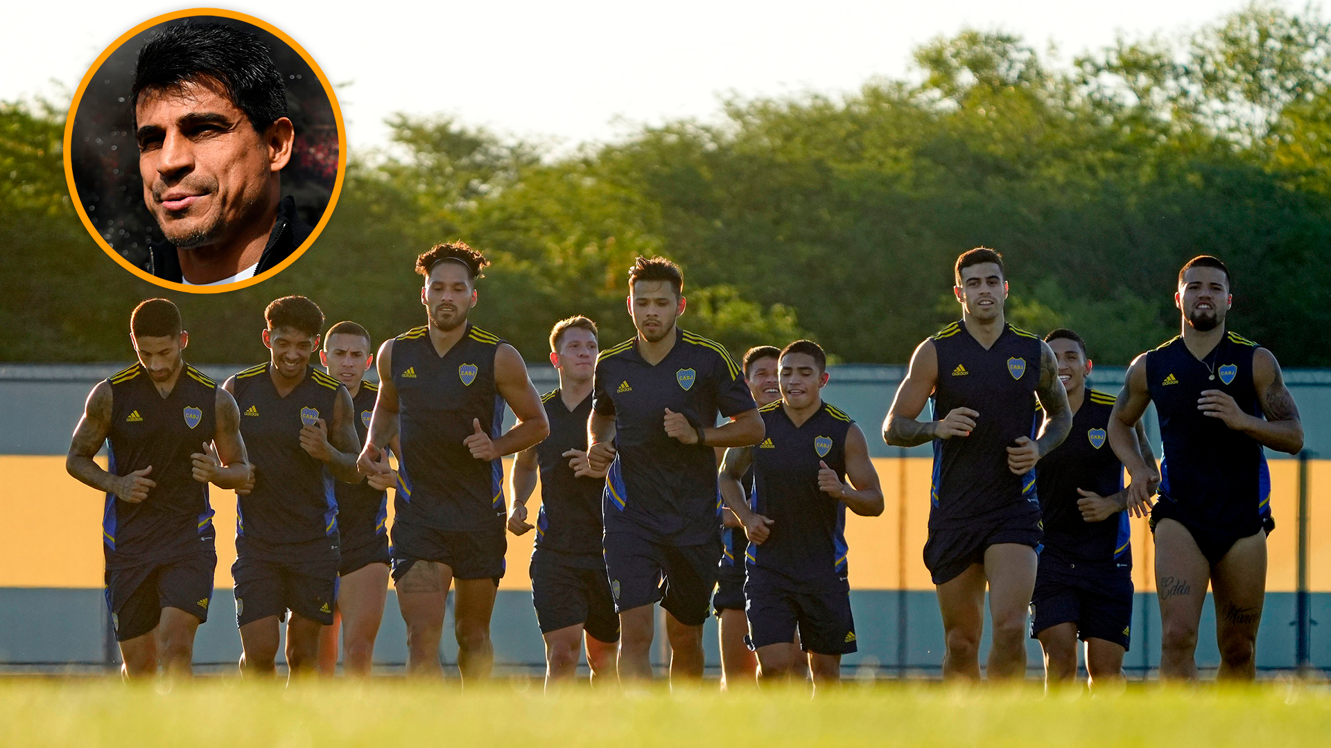Hugo Ibarra metió siete cambios en la última práctica de Boca Juniors antes del debut en la Liga Profesional