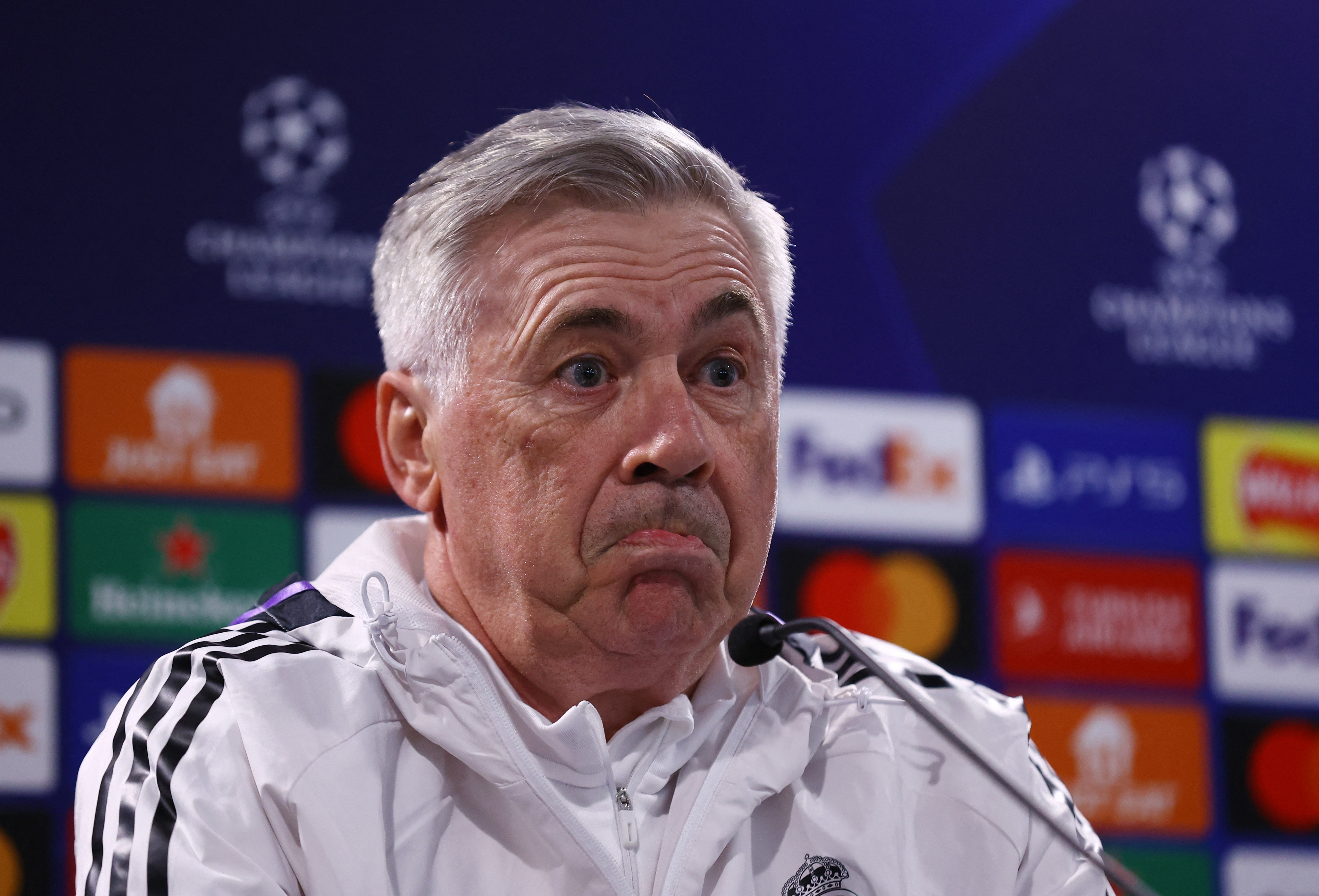 Ancelotti habló en rueda de prensa (Reuters)