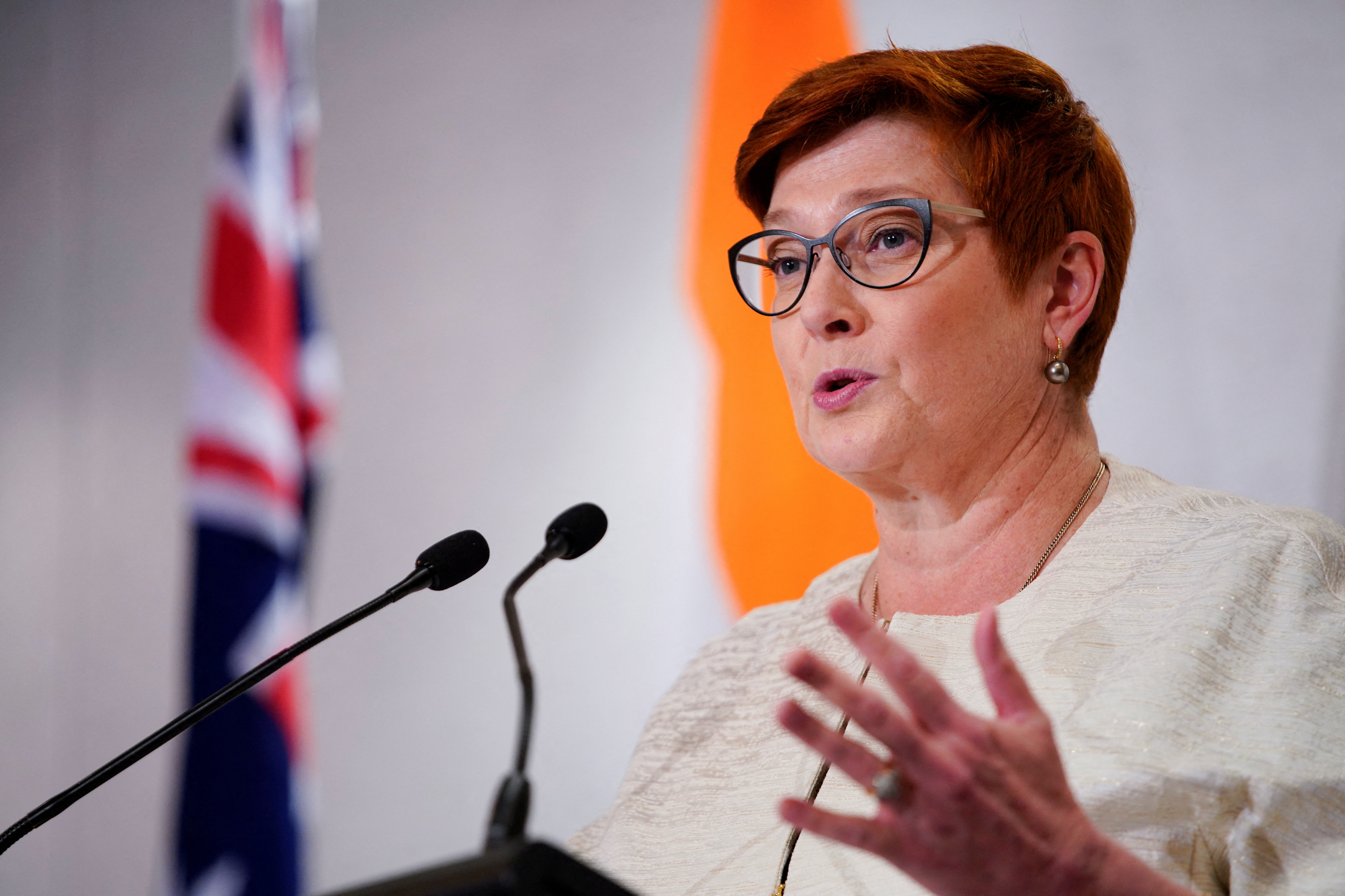 La ministra australiana de Exteriores, Marise Payne