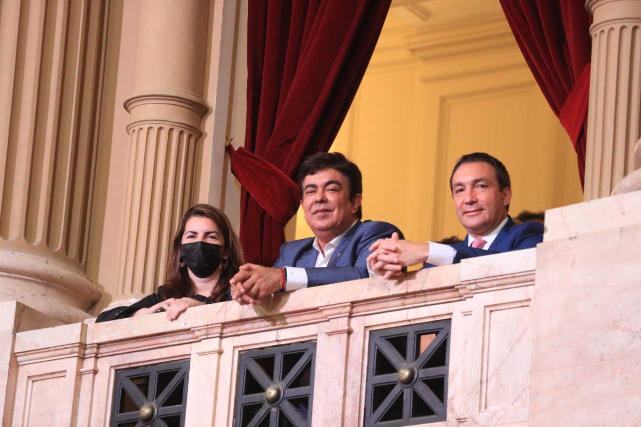 El intendente de La Matanza, Fernando Espinoza, en la inauguración de las sesiones ordinarias