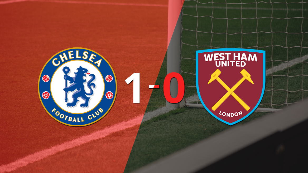 Chelsea le ganó 1-0 como local a West Ham United
