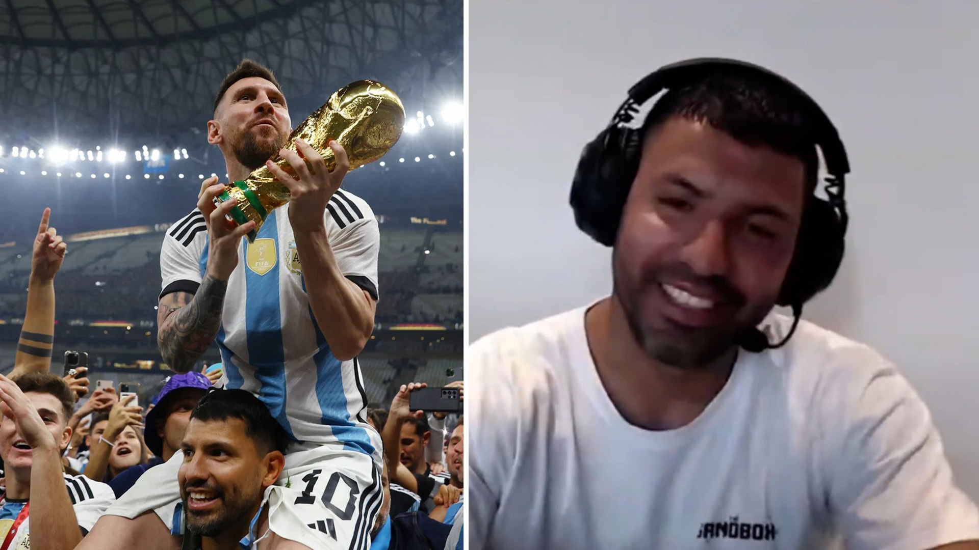 Kun Agüero apuntó contra Zlatan Ibrahimovic por sus críticas a Argentina tras el Mundial: “Deberías preocuparte por tu país, ni clasificaron”