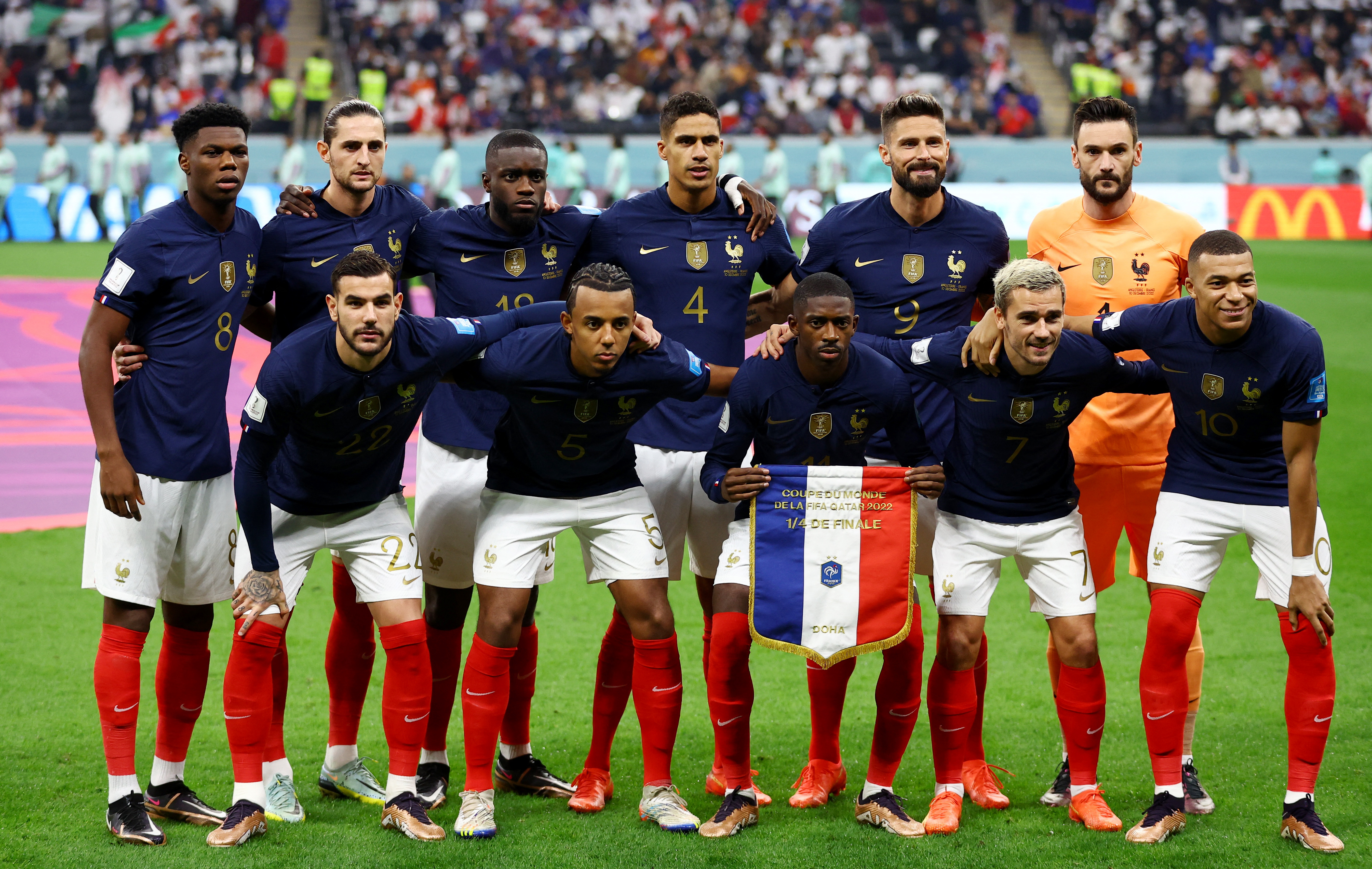 Francia sufrió una gran cantidad de bajas antes y durante del Mundial (REUTERS/Hannah Mckay)