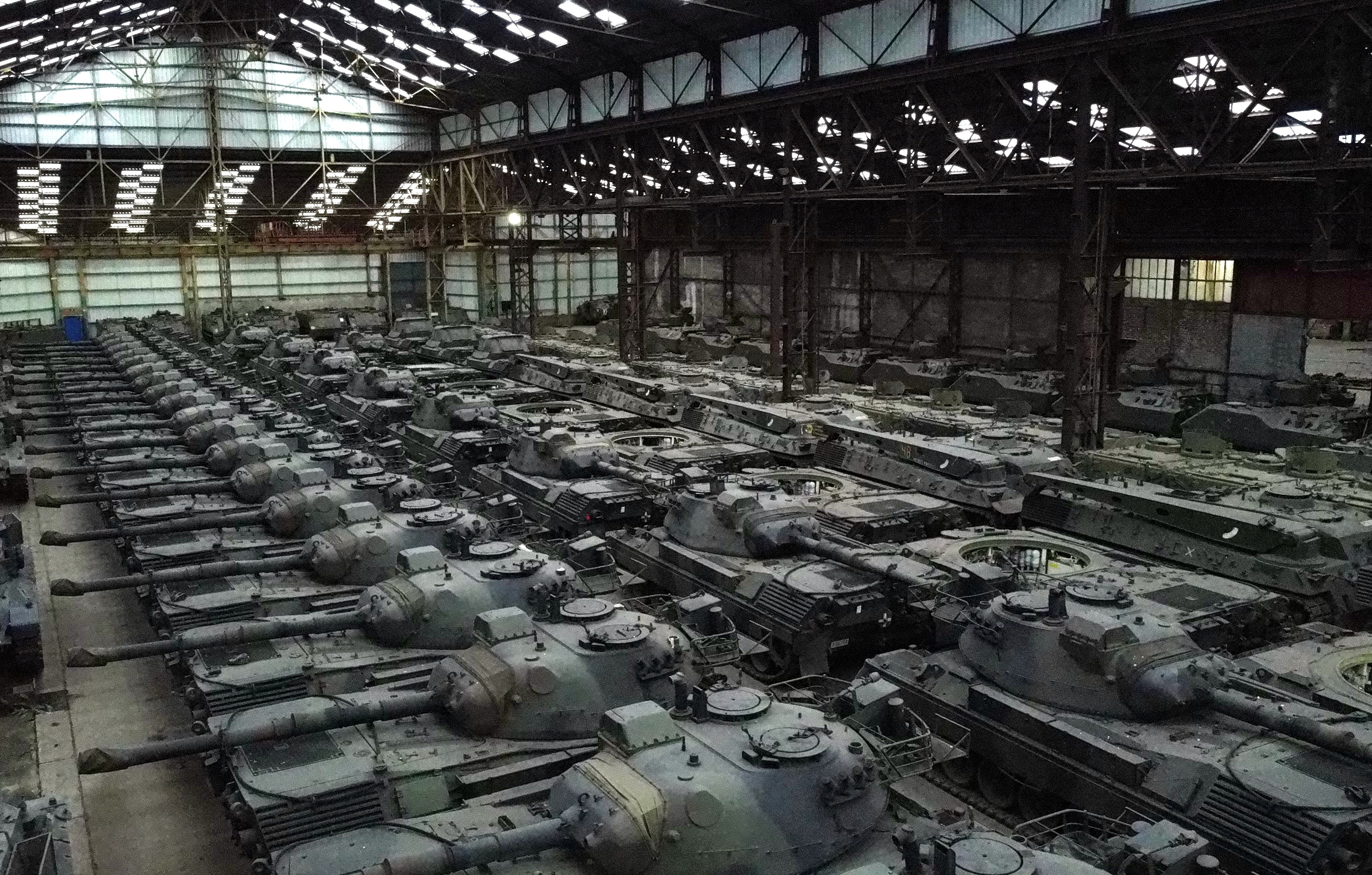 Ucrania recibirá cientos de tanques Leopard 1 (REUTERS/Yves Herman)