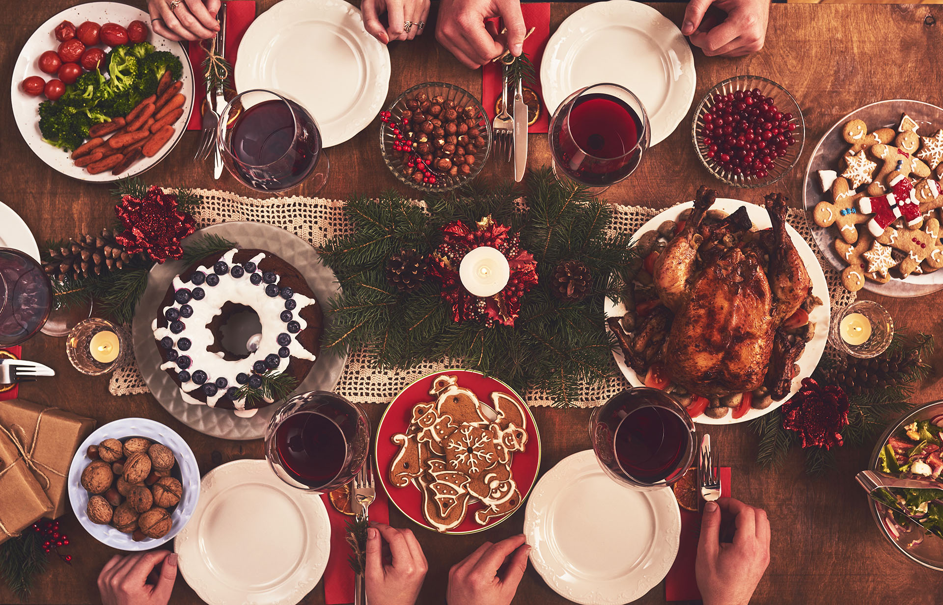 Se puede disfrutar de forma sana e inteligente las comidas de fin Navidad y fin de año