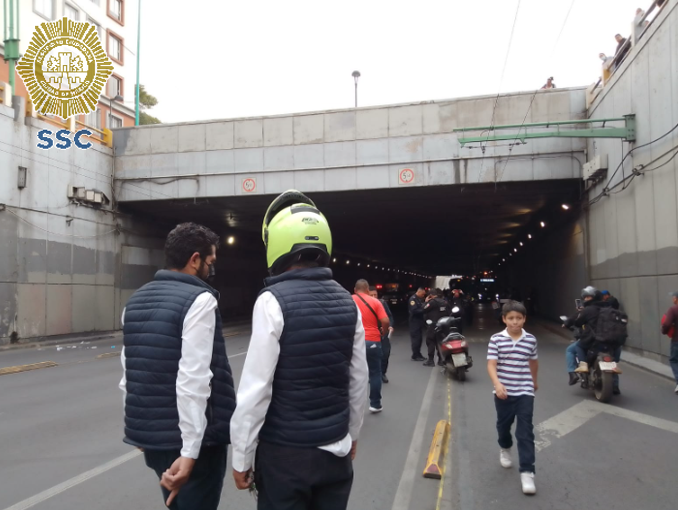 Balacera en Eje Central de CDMX provocó movilización policíaca