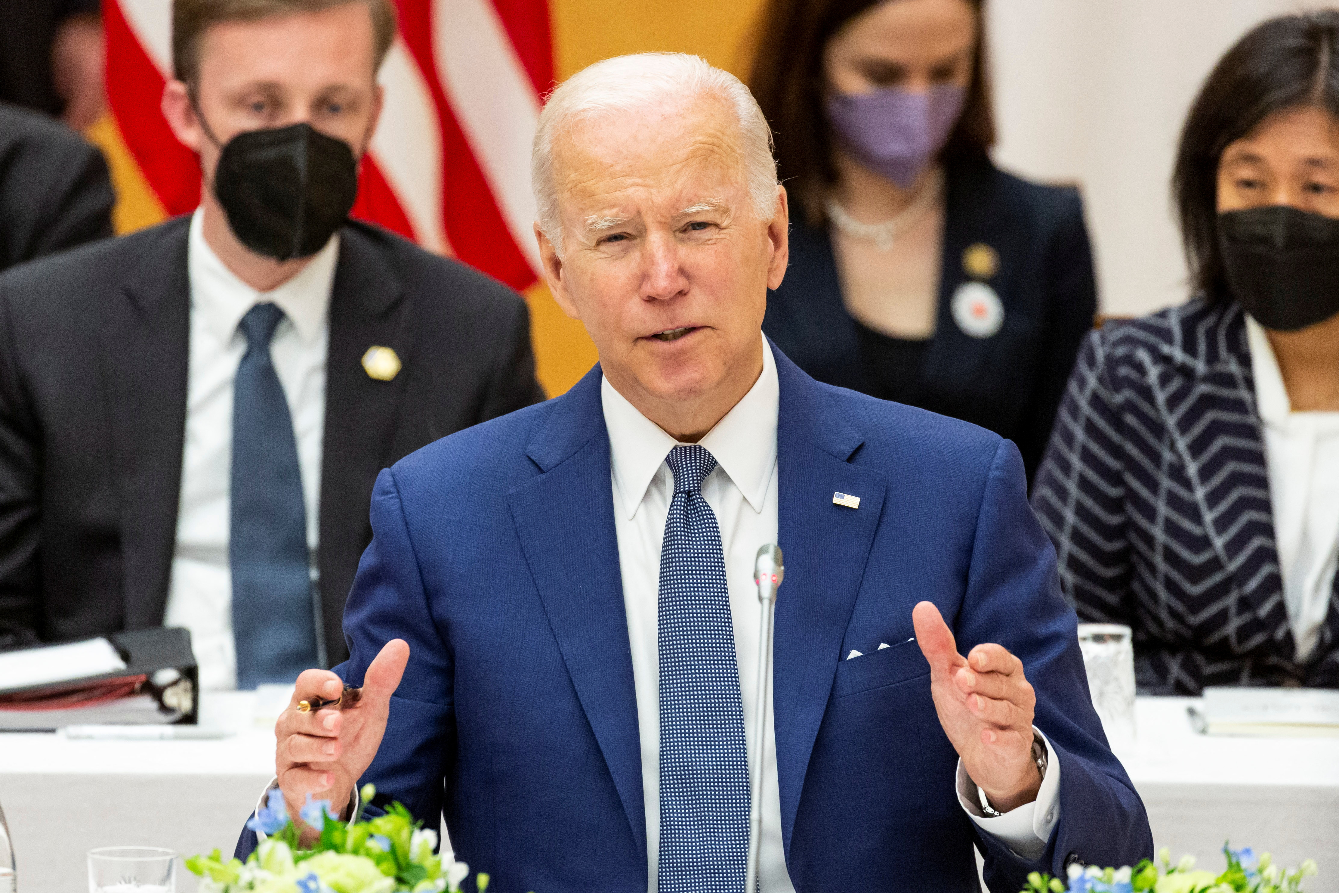 El gobierno de Joe Biden intentará hacer especial foco en la crisis migratoria durante la Cumbre de las Américas en Los Ángles (Yuichi Yamazaki/REUTERS)