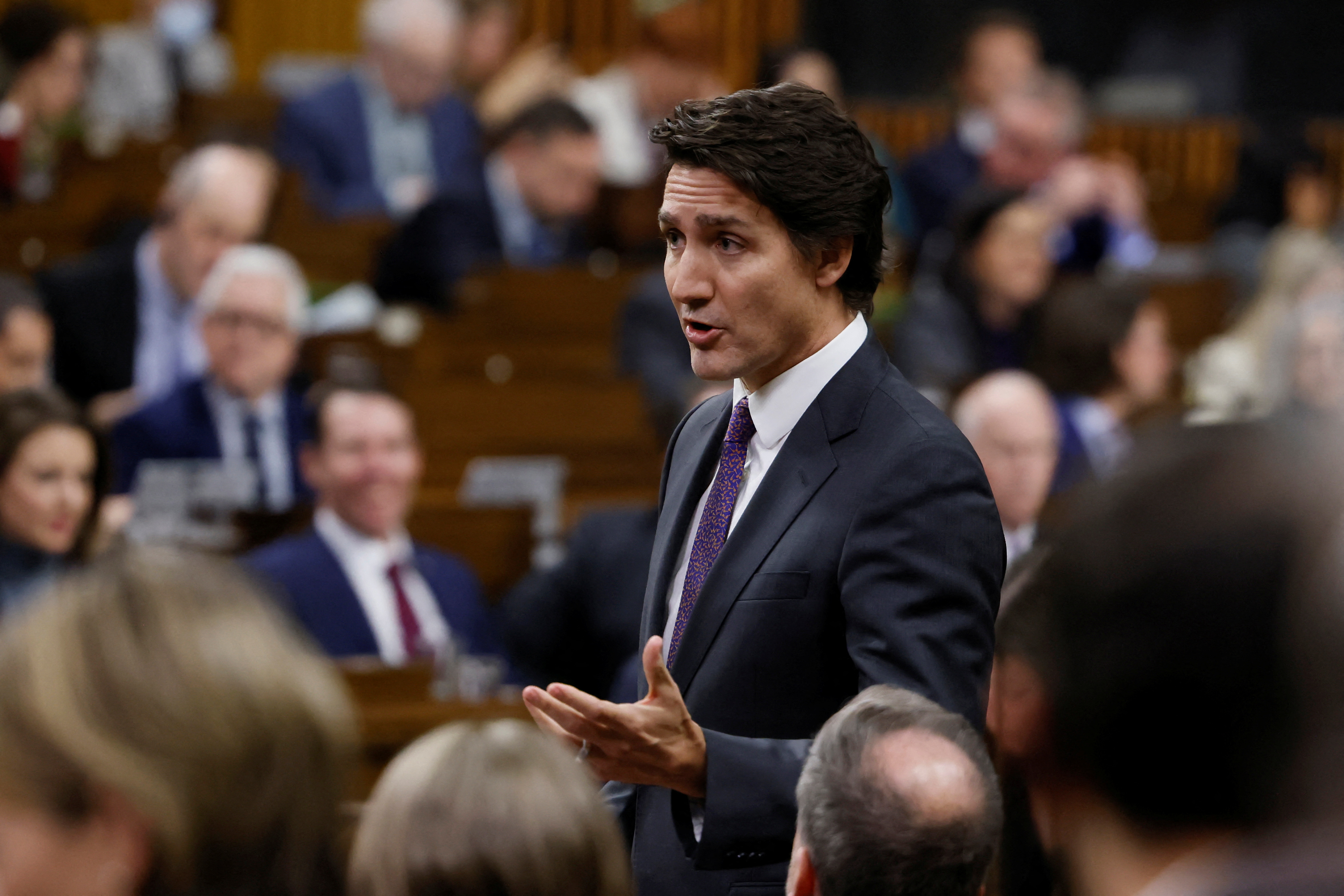 El primer ministro canadiense Justin Trudeau (REUTERS/Blair Gable)