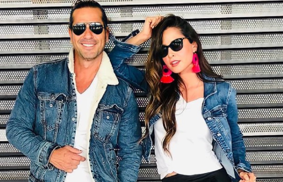 Gregorio Pernía y Carmen Villalobos. Foto: Instagram @gregoriopernia