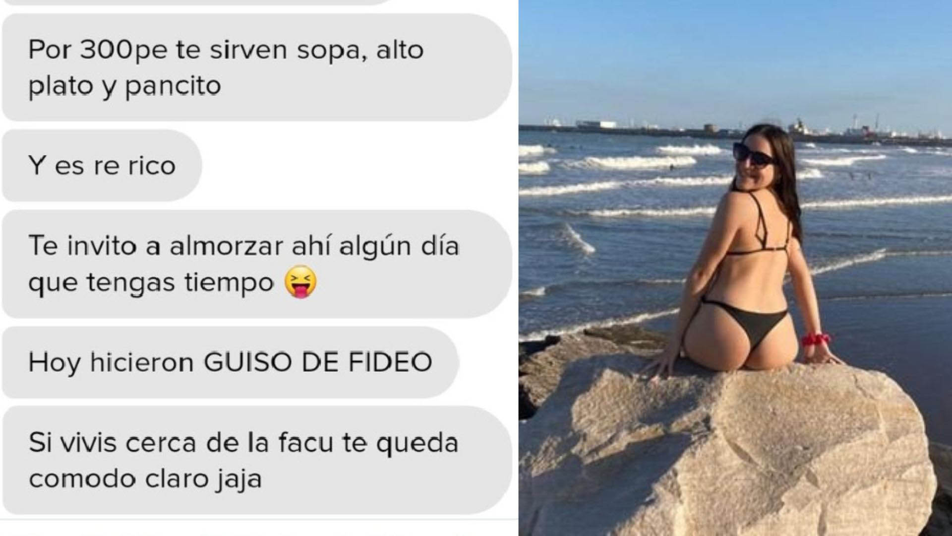 Se burló de un joven por invitarla al comedor de la facultad para una cita  y en las redes la liquidaron : r/argentina