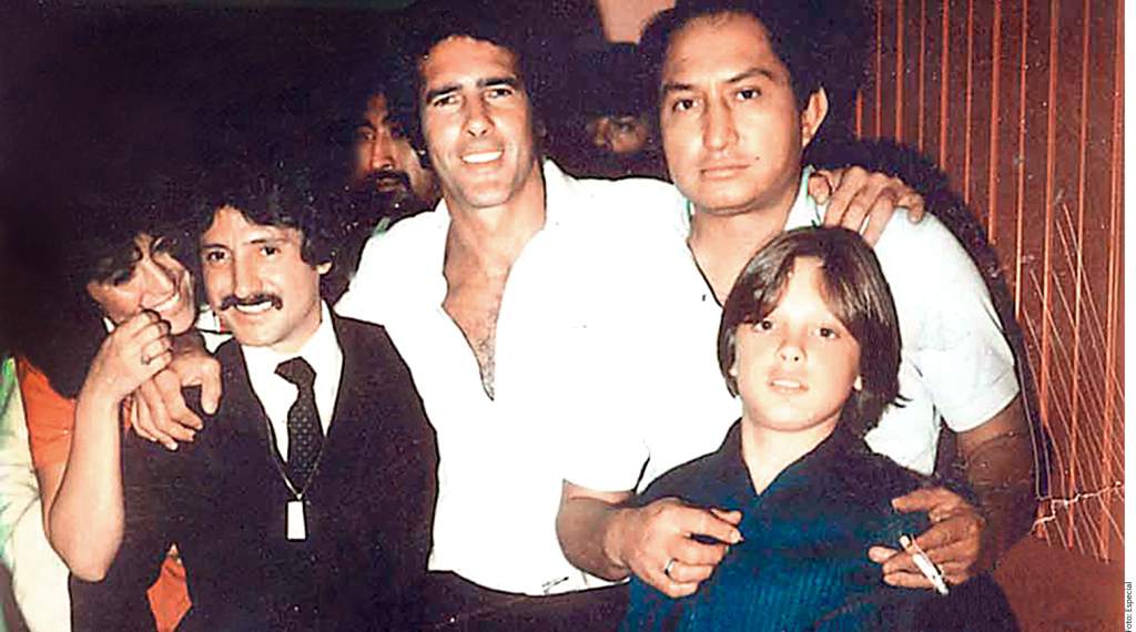 Tan cercana era la relación de Luis Miguel con Andrés García que lo llamaba "tío" (Foto: Archivo)