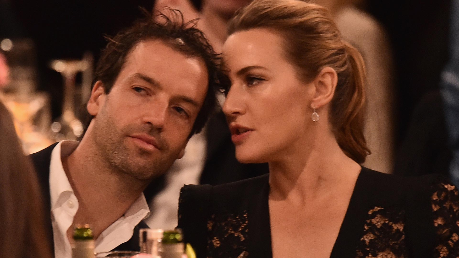 Ned Rocknroll y Kate Winslet (Getty Images)