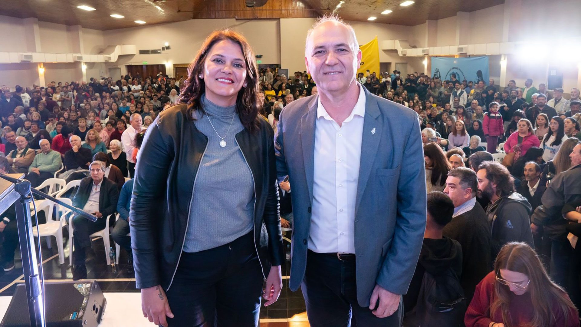 Guillermo Carmona y Liliana Paponet, otra de las fórmulas del peronismo en Mendoza