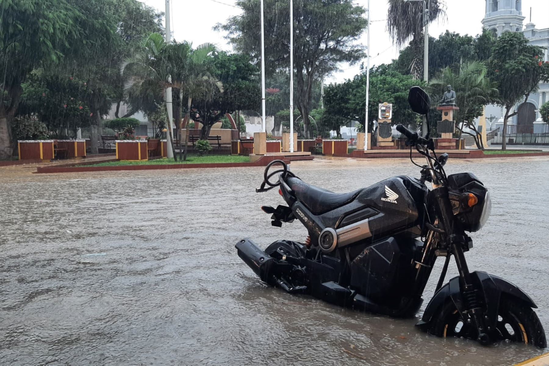 Intensas lluvias en Chiclayo