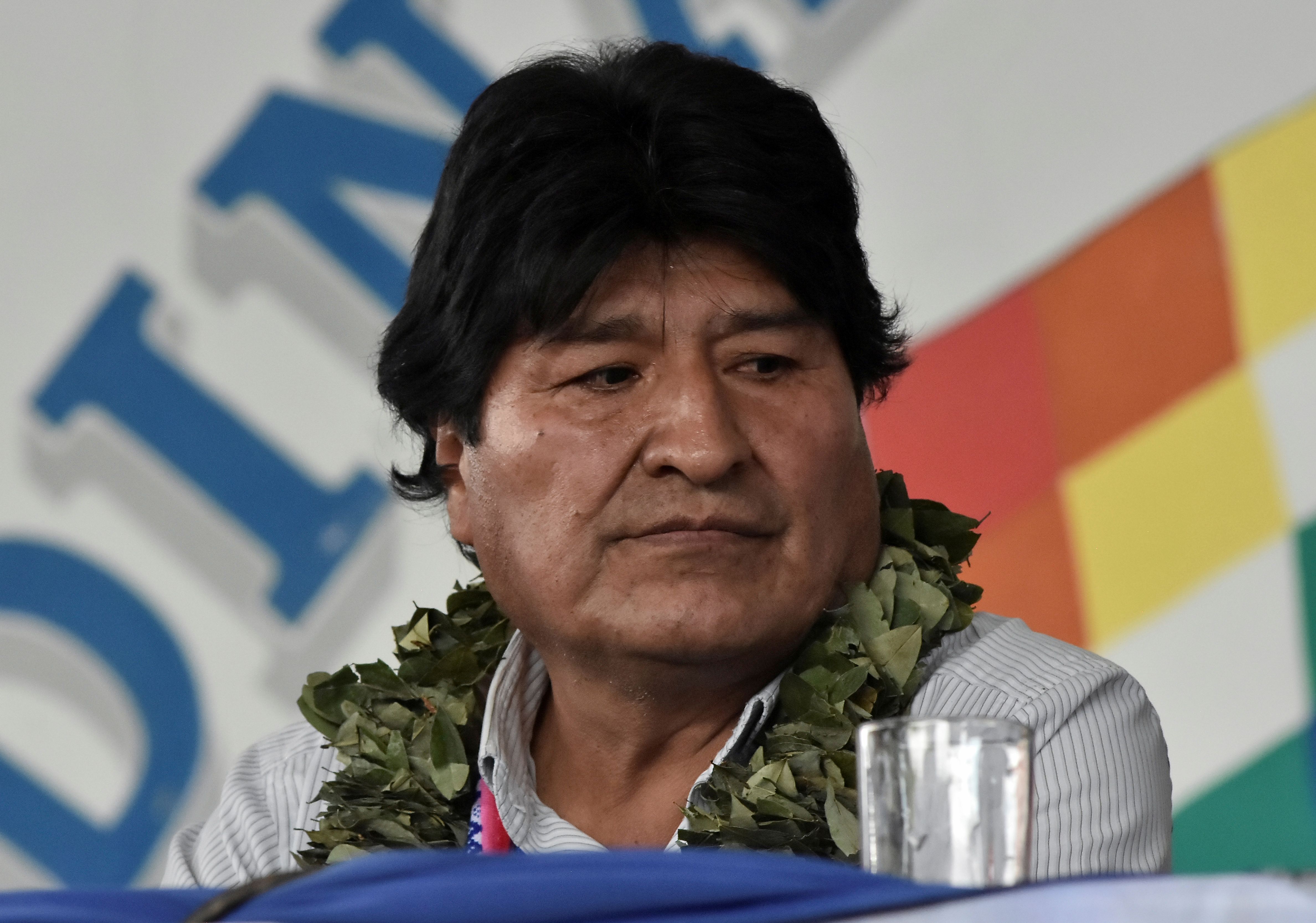 El ex presidente de Bolivia Evo Morales 