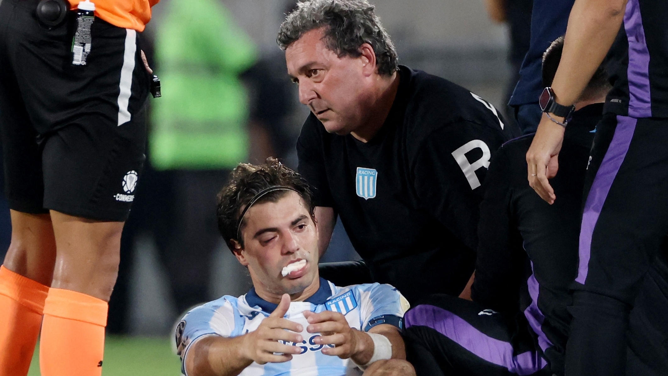 9 frases de Costas tras la derrota de Racing ante Flamengo: del enojo contra el árbitro a la contundente frase de cara a la revancha