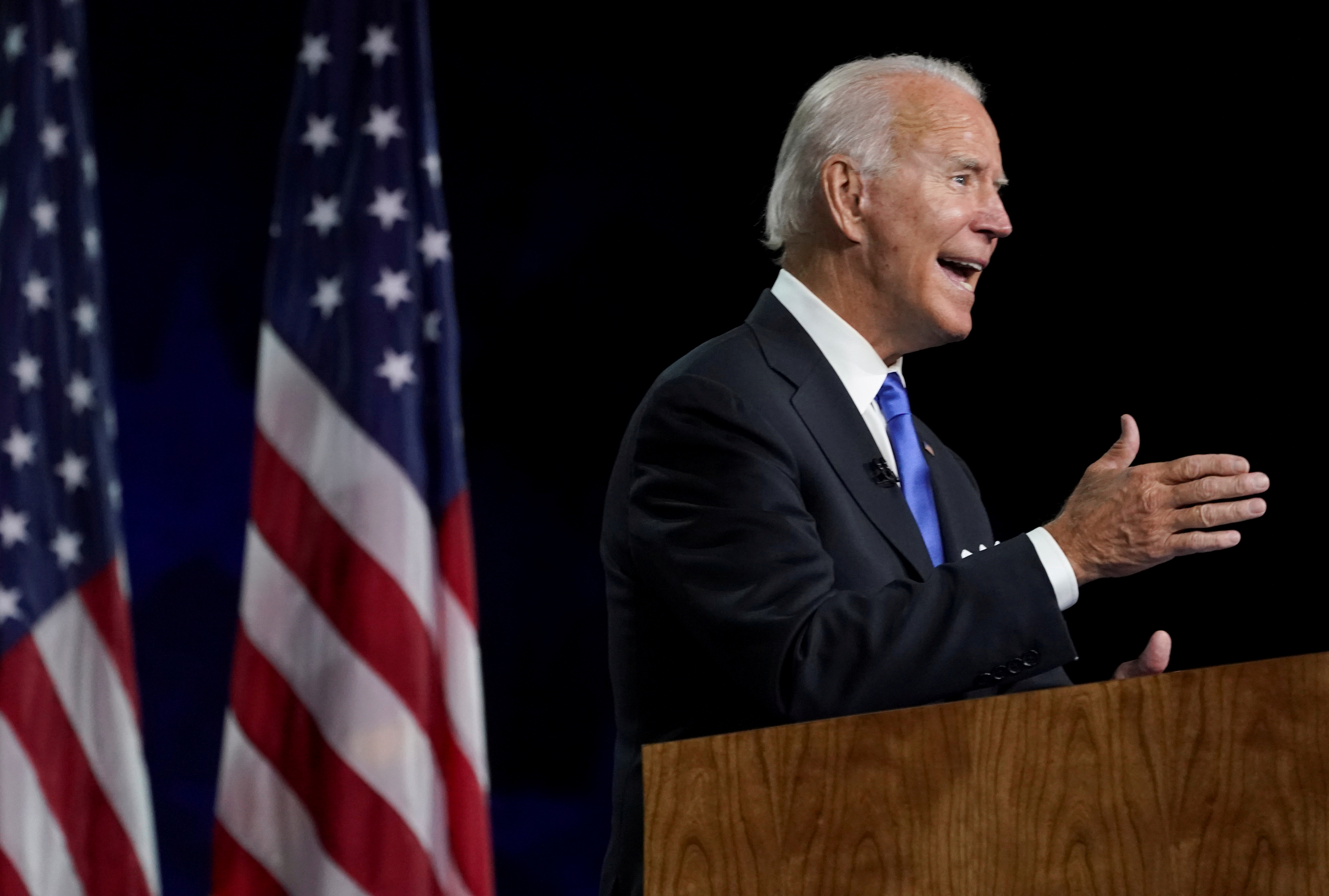 El candidato demócrata Joe Biden (REUTERS/Kevin Lamarque/archivo)