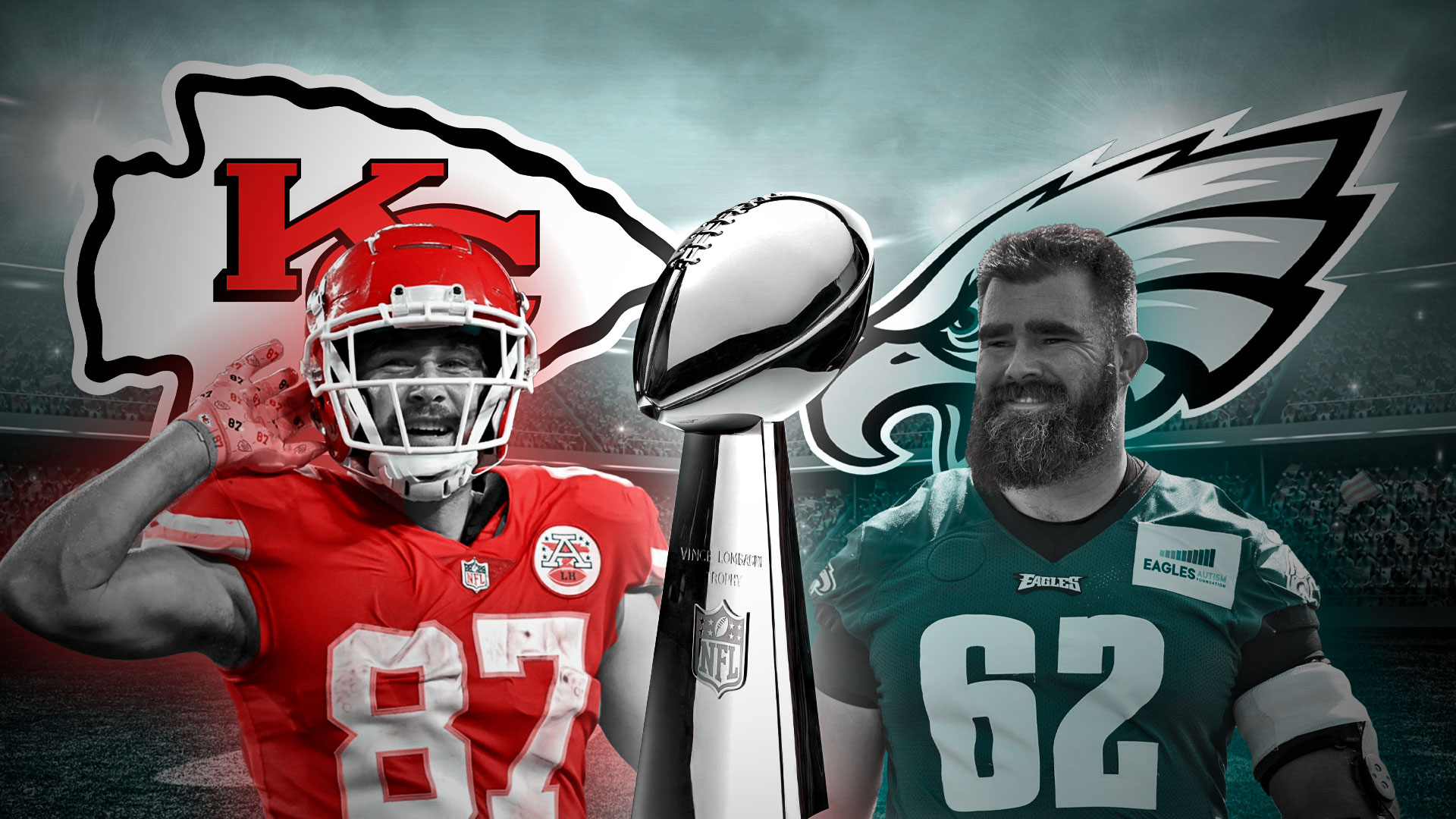 Chiefs vs Eagles, as queda el Super Bowl 2023  Cundo se juega el Sper Tazn  de la NFL? 