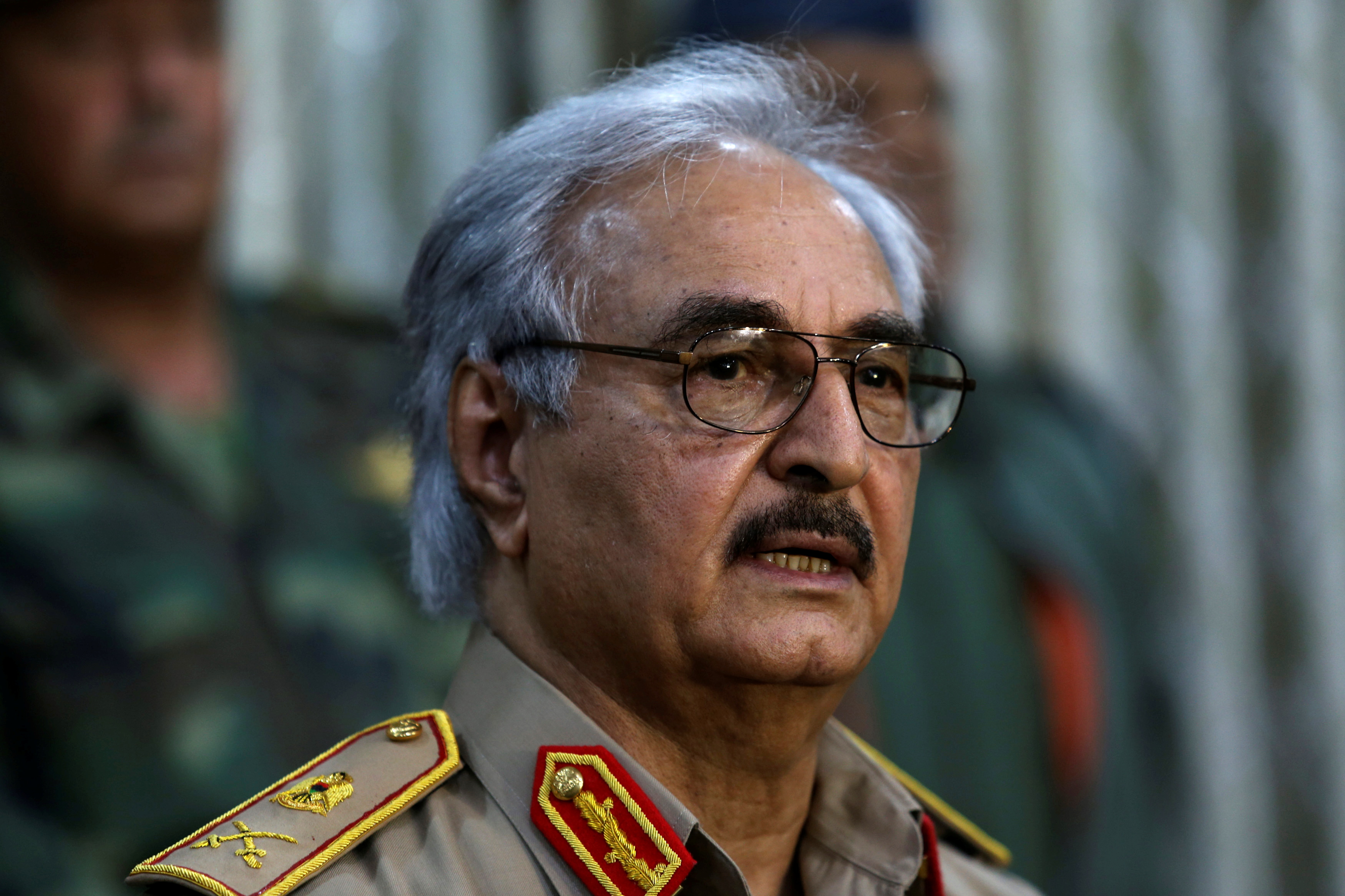El general Khalifa Haftar (REUTERS/Esam Omran Al-Fetori/File Photo)