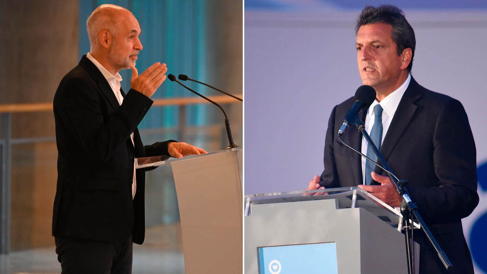 Horacio Rodríguez Larreta y Sergio Massa, los políticos con mejor imagen
