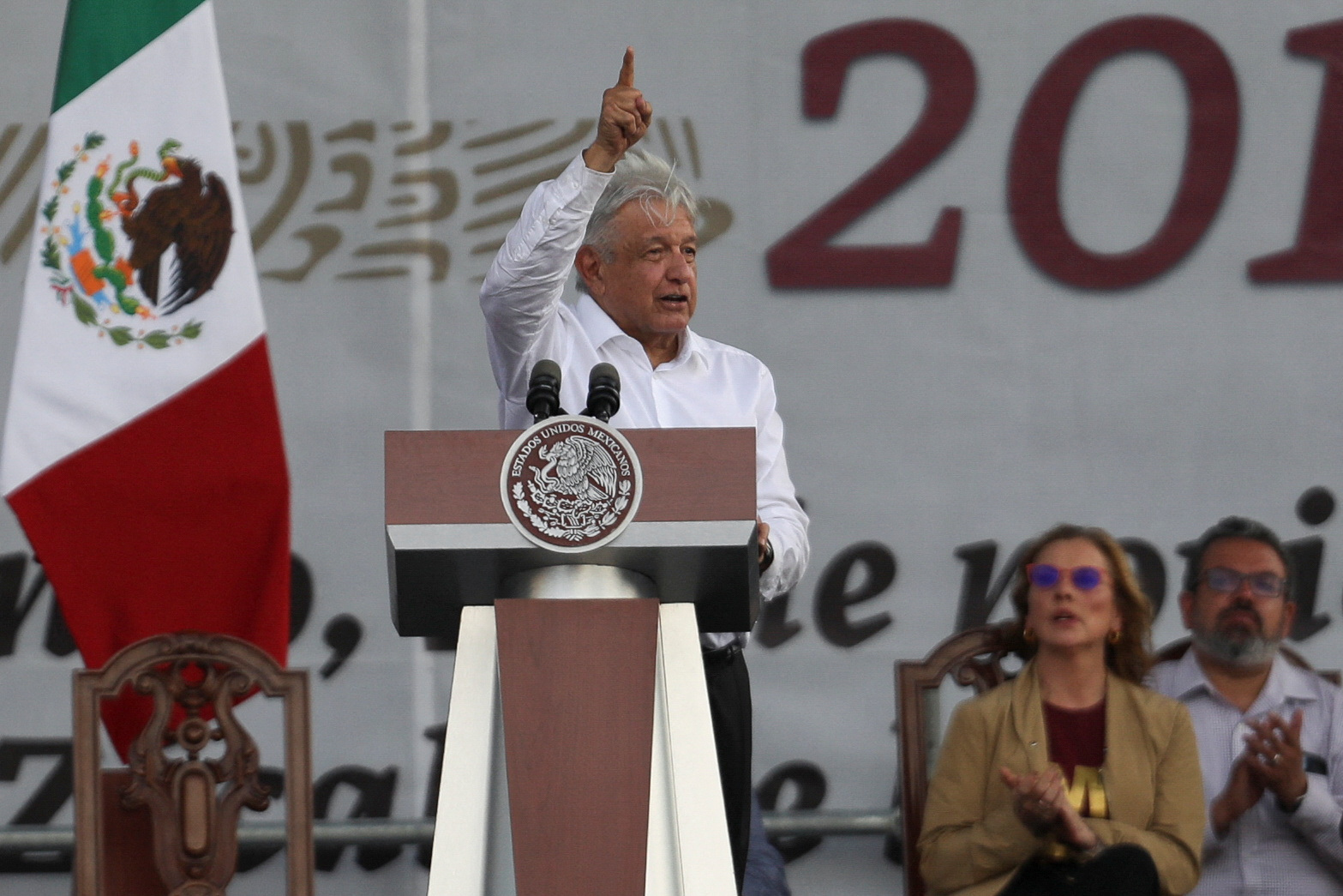 El presidente López Obrador aprovechó para lanzarse en contra del ministro González Alcántara (REUTERS/Toya Sarno Jordan)