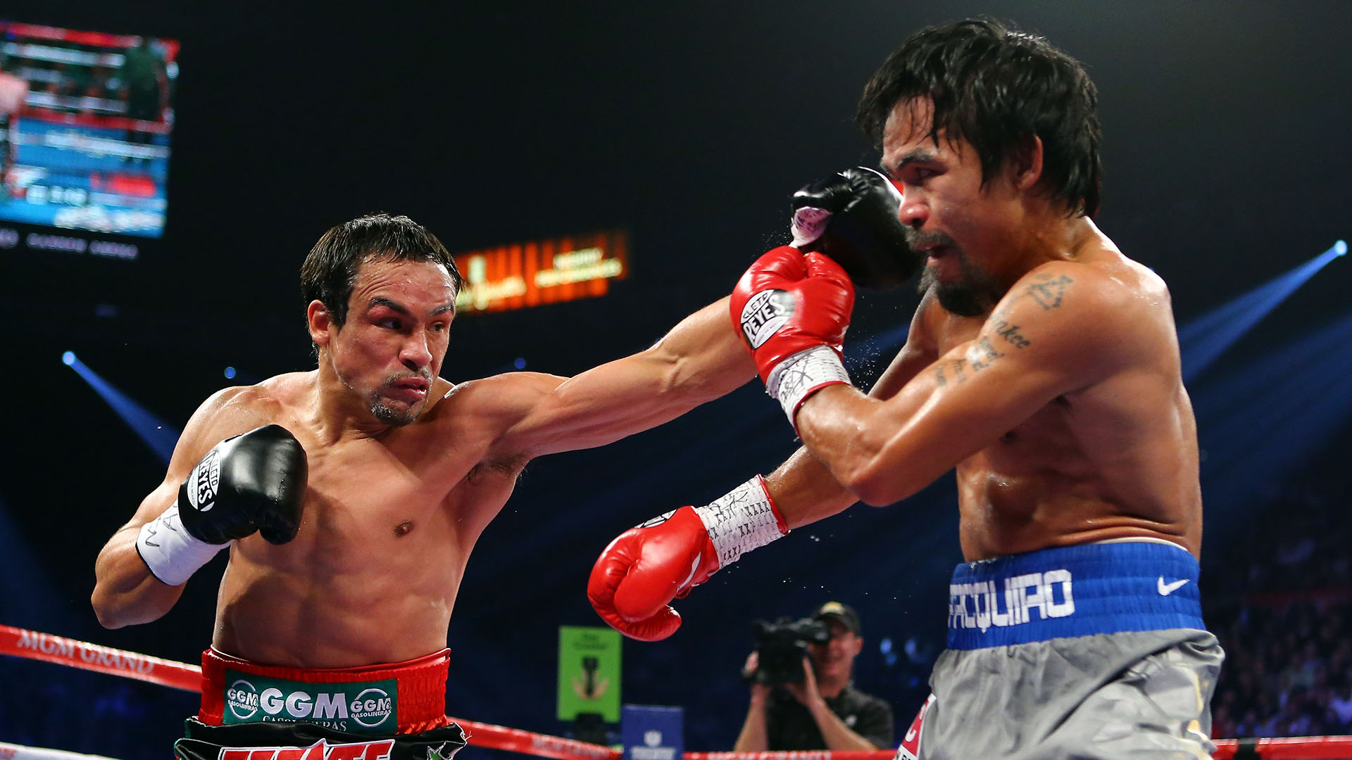 El "Dinamita" Márquez recordó su emblemática pelea con Manny Pacquiao (Foto: Al Bello/Getty Images)
