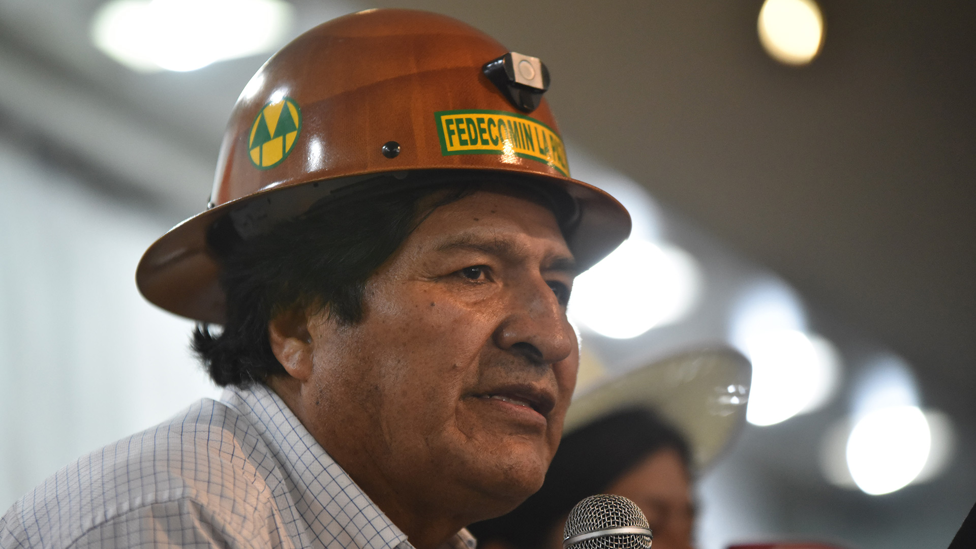 Morales se reunió con dirigentes de su partido, el MAS, en Argentina (Franco Fafasuli)