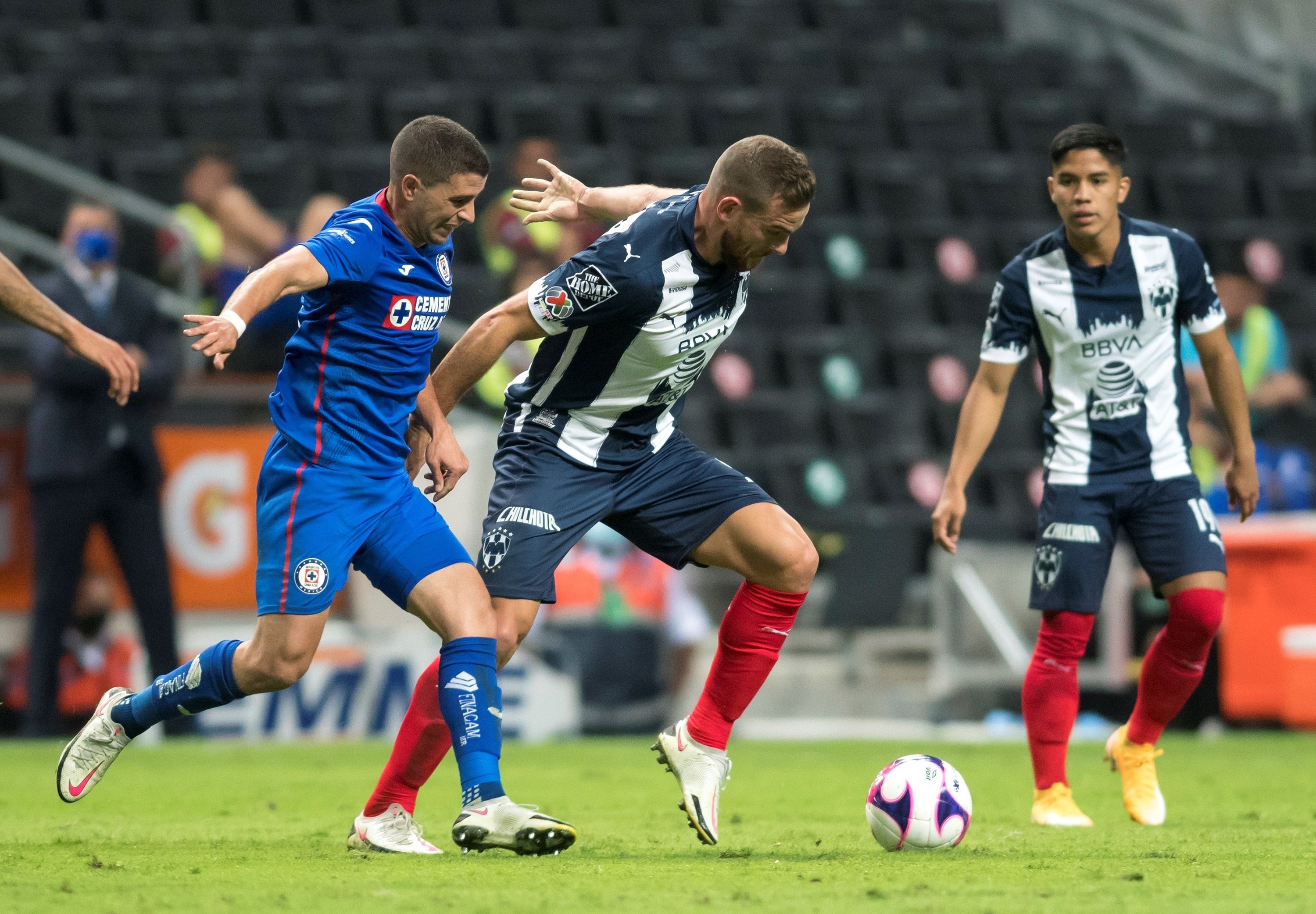 1 0 Monterrey Vence Al Cruz Azul Con Gol Del Argentino Funes Mori Infobae