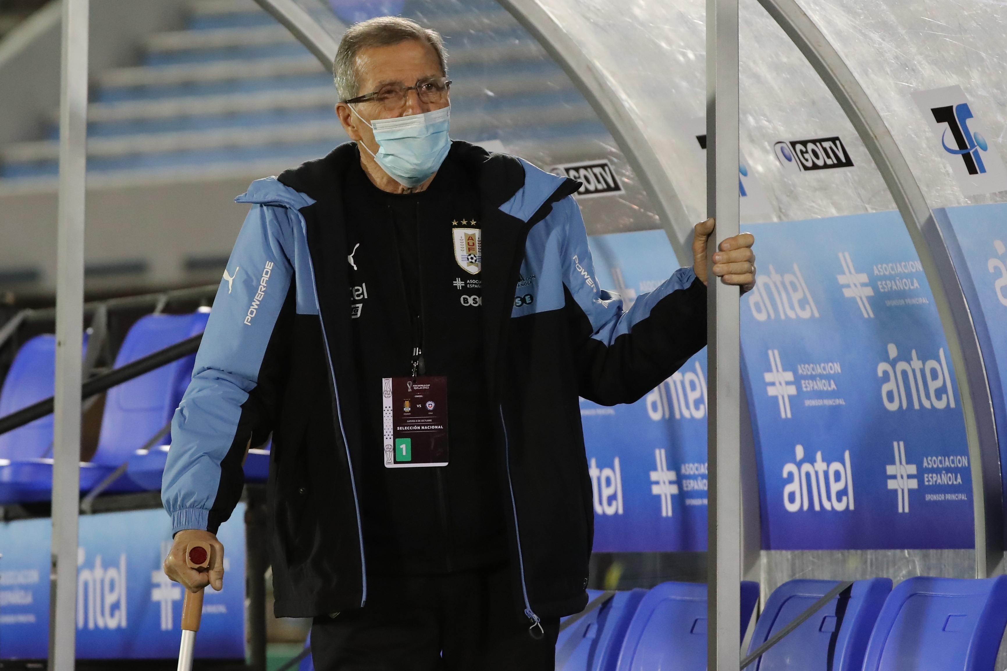 En la imagen el entrenador de Uruguay Oscar Washington Tabarez. EFE/ Raúl Martínez/Archivo