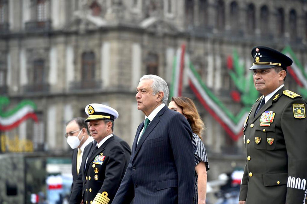 El presidente fue renuente a cesar la presencia militar en las calles, pese a ser una recomendación para disminuir los índices de desaparición. (Foto: Presidencia de México)