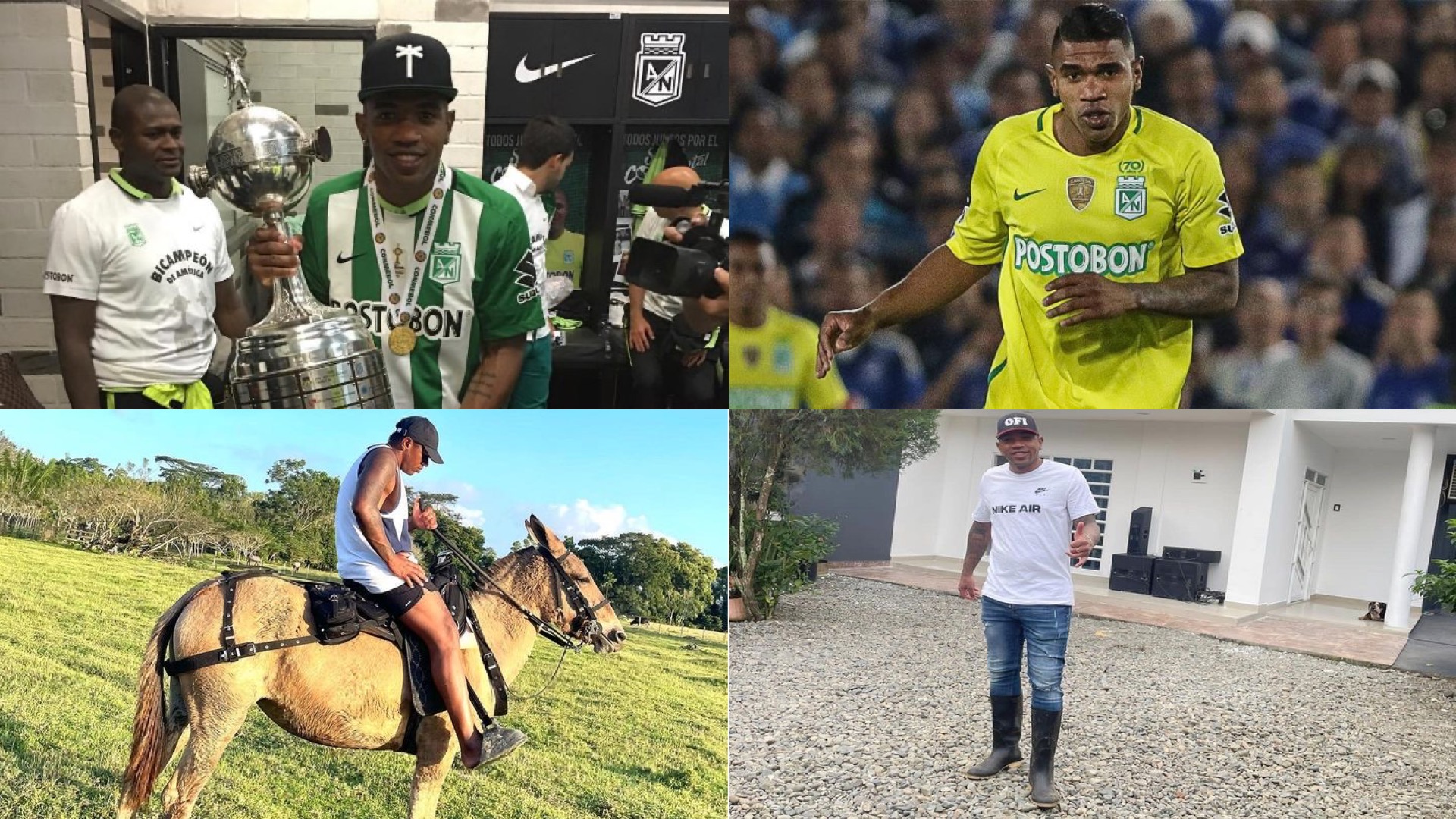Elkin Blanco suspendió su carrera como futbolista y se dedicó a la vida en el campo elkinblanco_/Instagram
