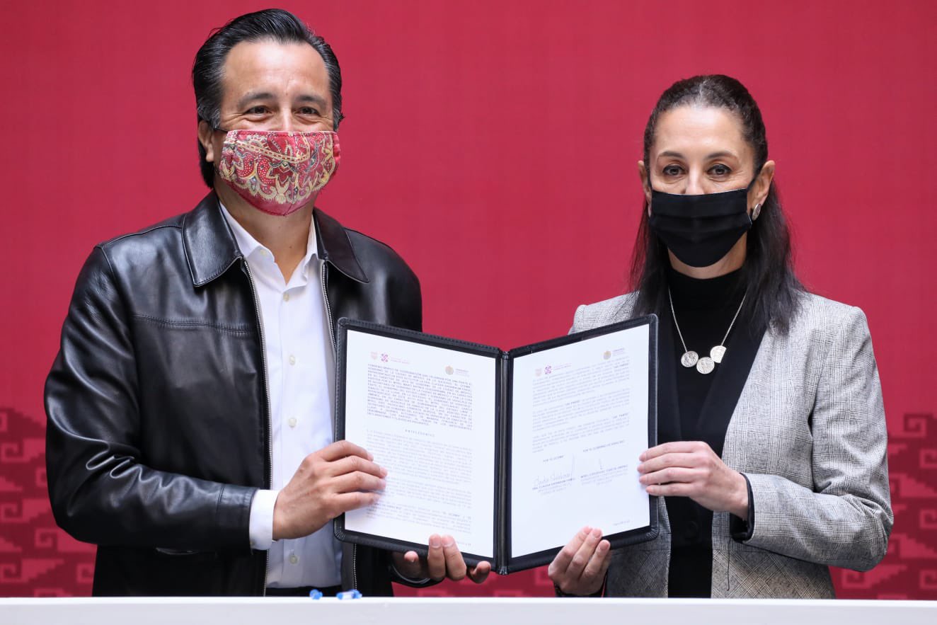 Los mandatarios confiaron en que el acuerdo se materialice en temas de turismo y cultura (Foto: Gobierno de la Ciudad de México)