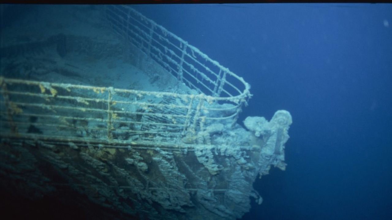 Fotos del Titanic sumergido en el Atlántico (Foto: Twitter@ReniRossi)