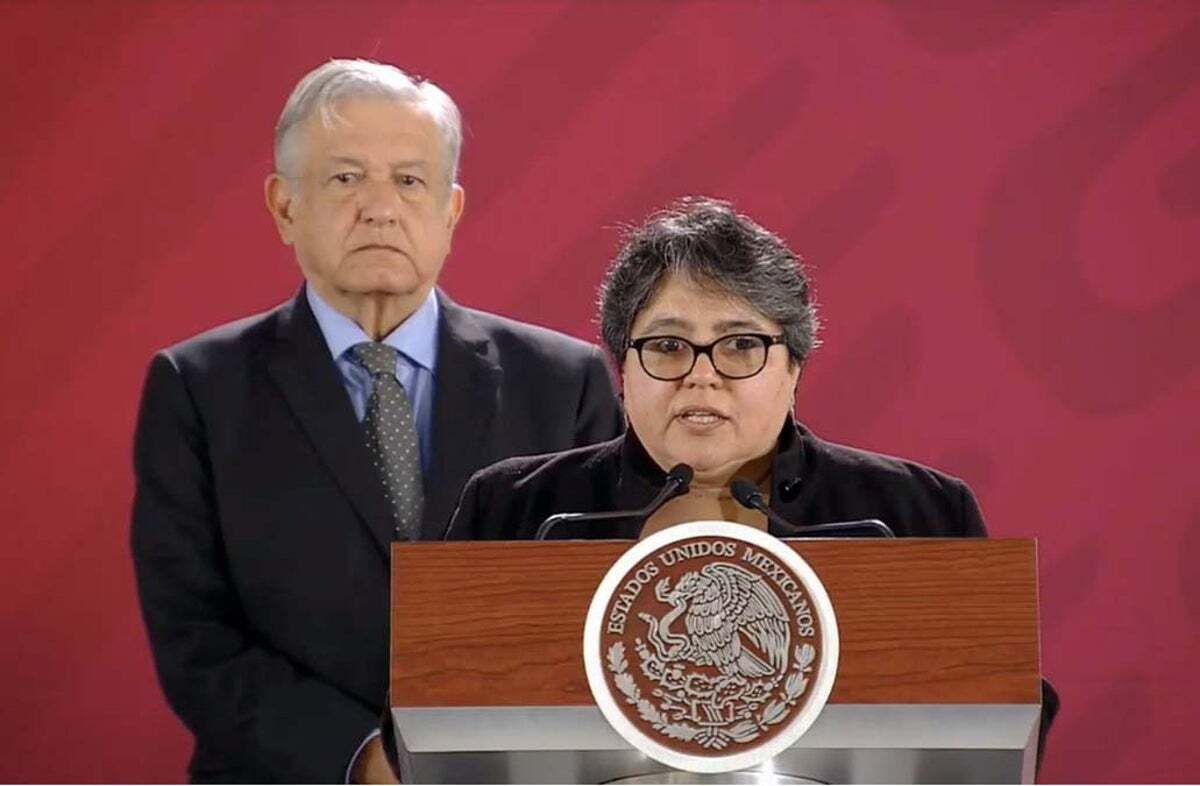 Raquel Buenrostro jefa del SAT.
(Foto: Gobierno de México)