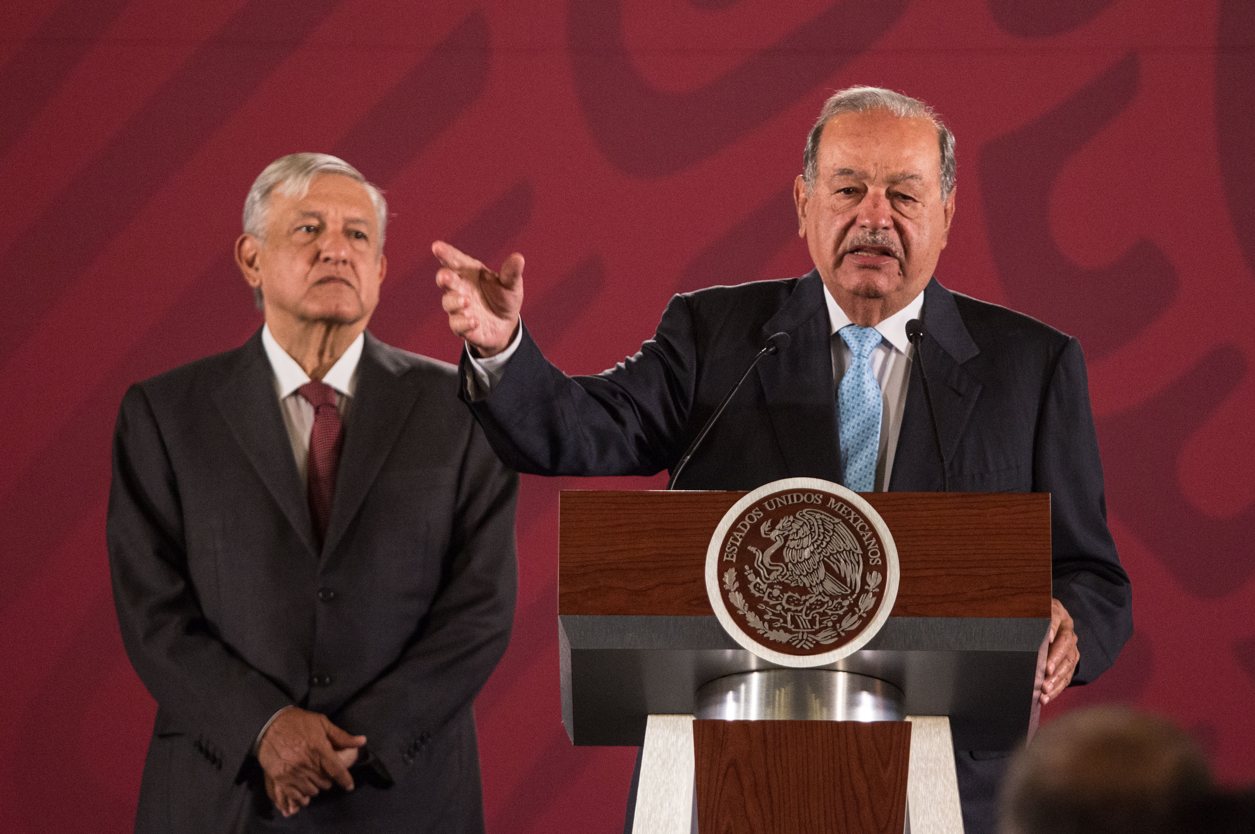 Carlos Slim es uno de los empresarios más ricos del mundo.
FOTO: ANDREA MURCIA /CUARTOSCURO.COM
