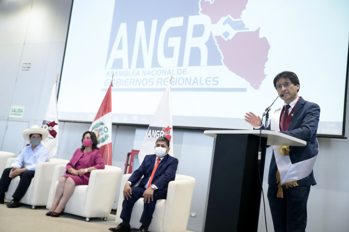 Presidente de la ANGR precisó que se necesita una gestión pública eficiente y transparente para combatir la corrupción del país. (Andina)