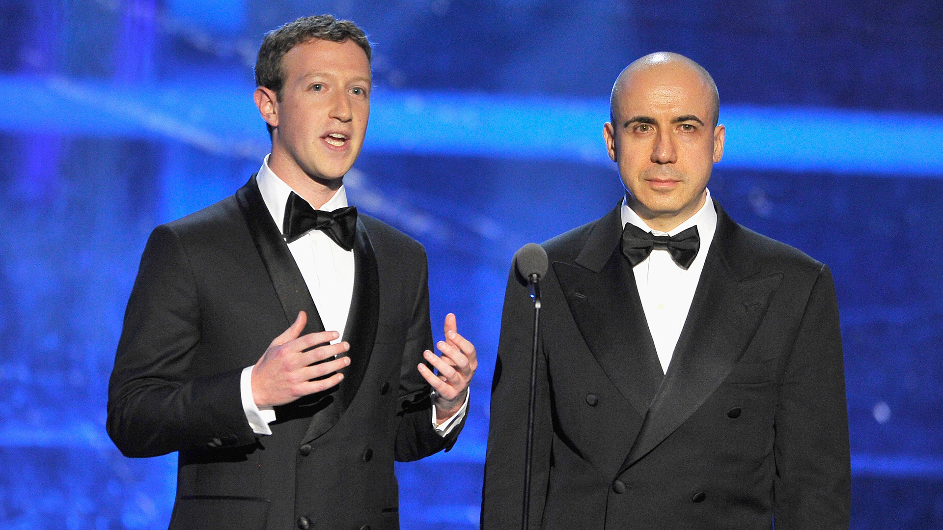 Yuri Milner y Mark Zuckerberg (Getty)