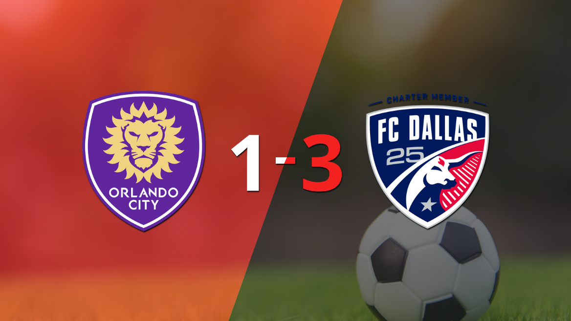 Con dos goles de Paul Arriola, FC Dallas venció a Orlando City SC