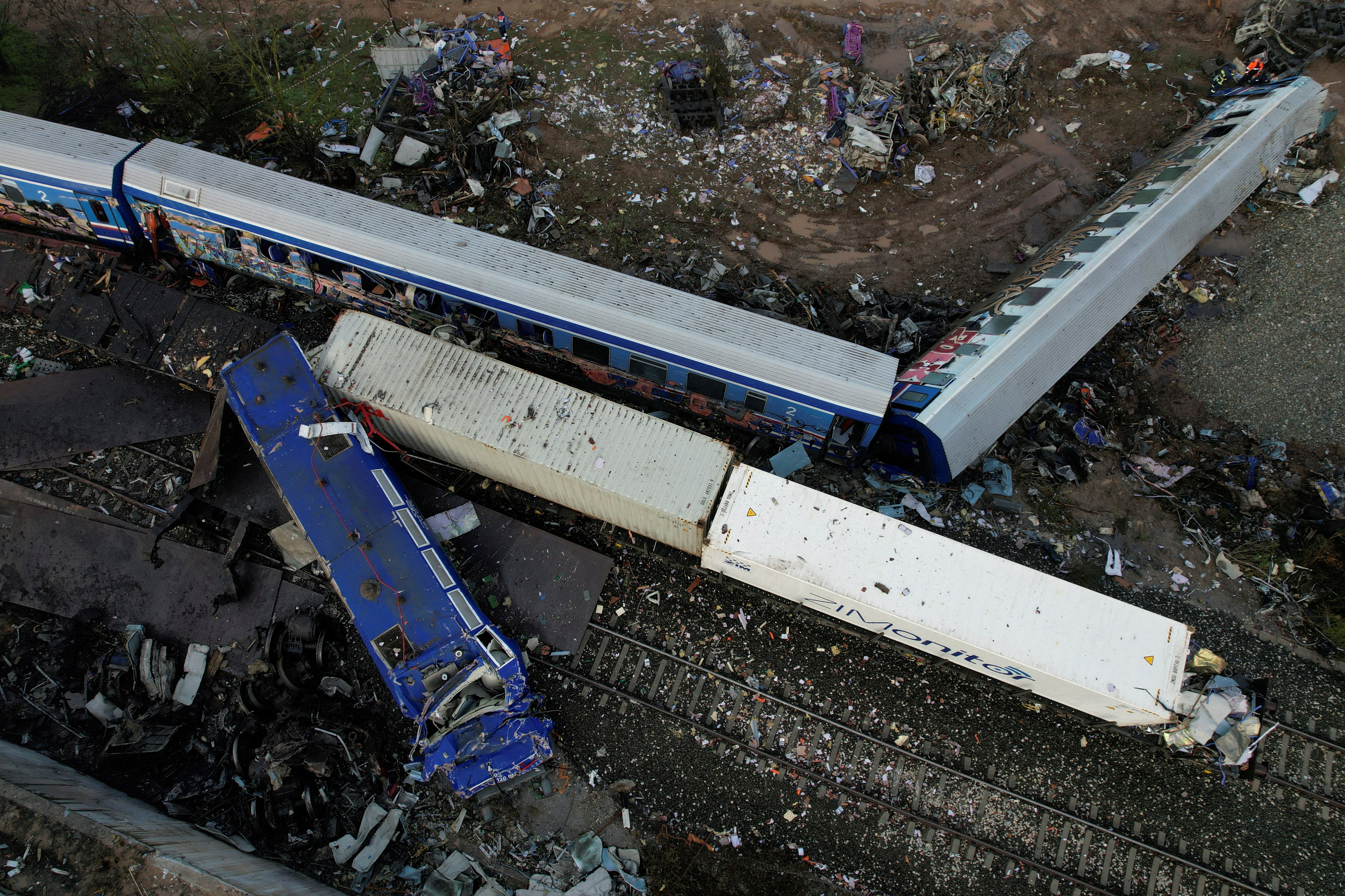 La empresa que opera los trenes griegos indemnizará con 42.000 euros a las víctimas de la tragedia o sus familiares