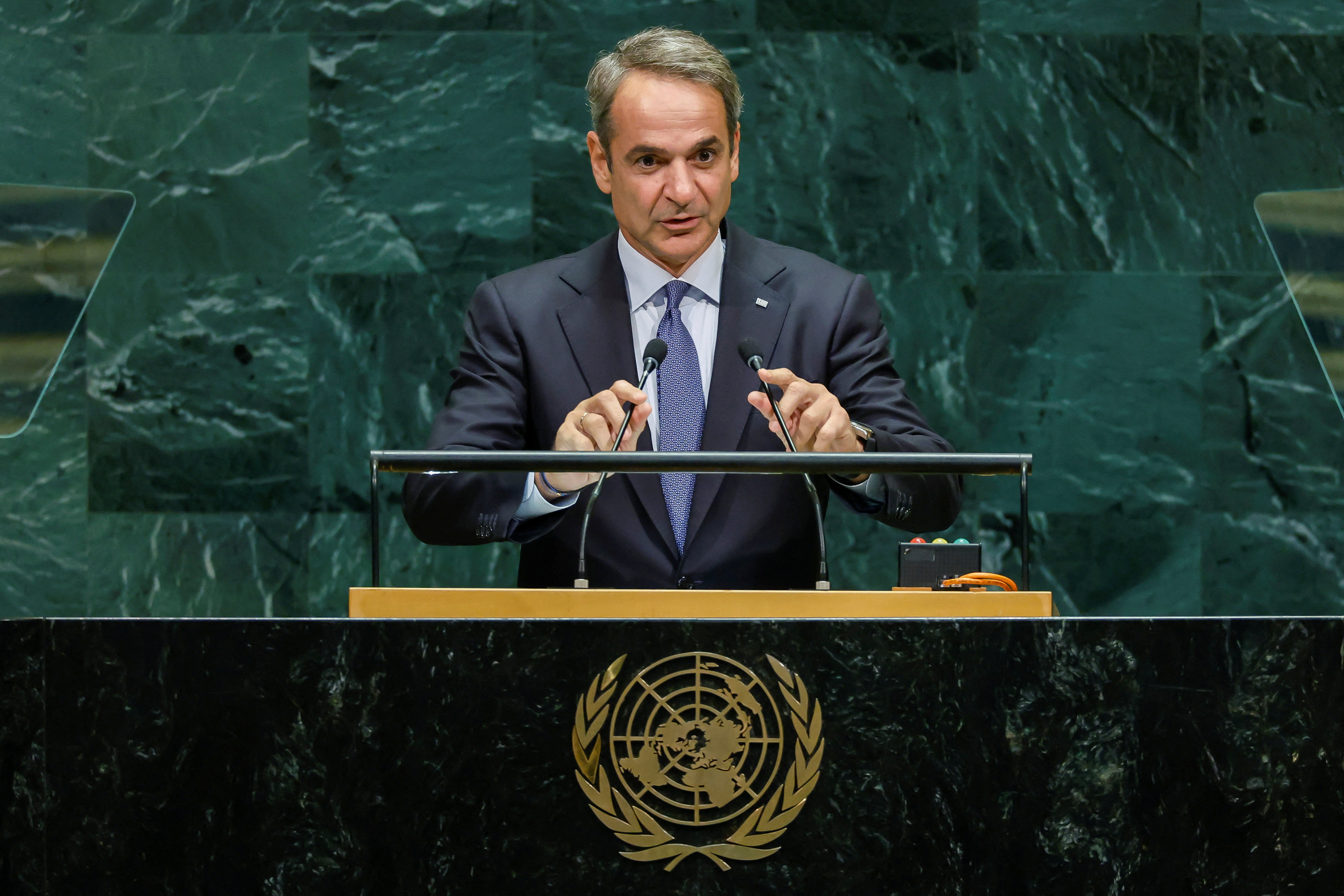Grecia reclamó ante la ONU defender la libre de navegación frente al aumento de las tensiones geopolíticas