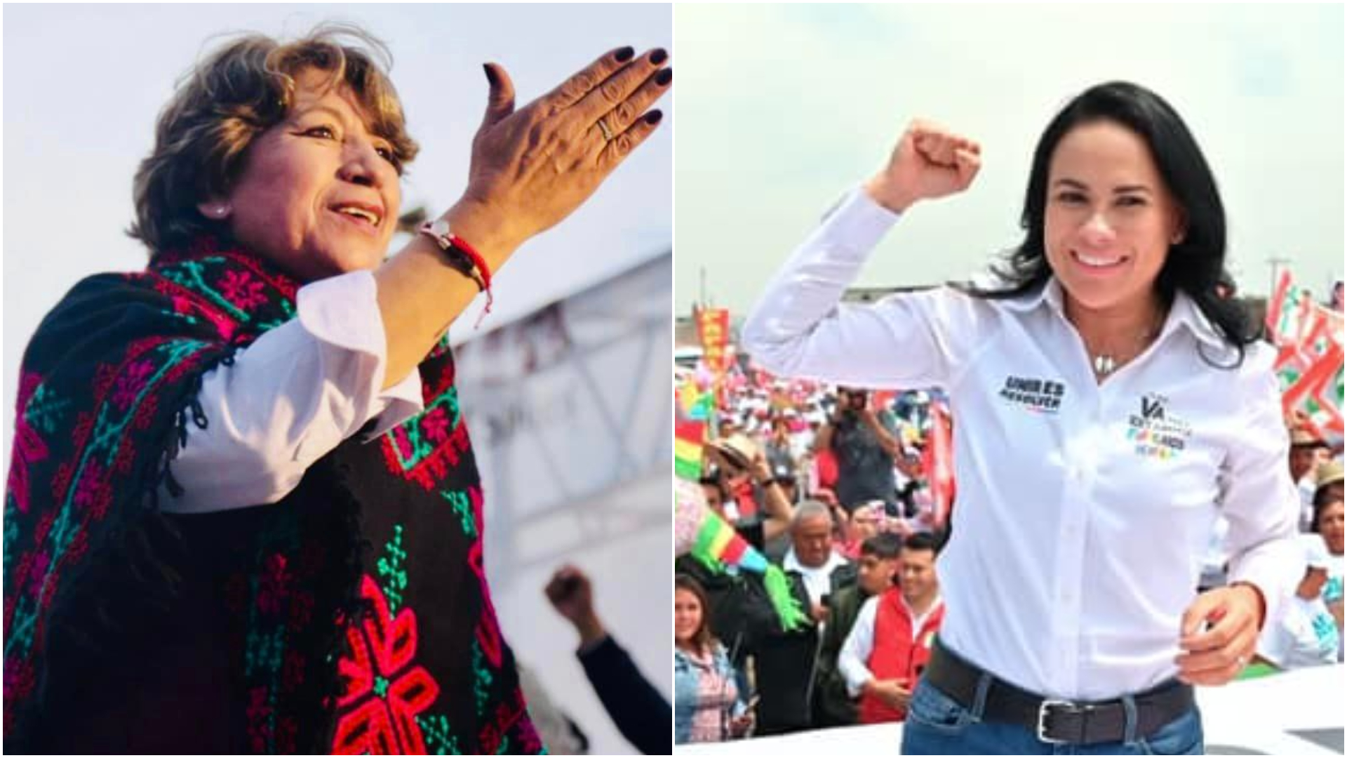 Las dos candidatas serán las única contendidas oficiales  por la gubernatura (Delfina Gómez Álvarez y Alejandra Del Moral Vela)