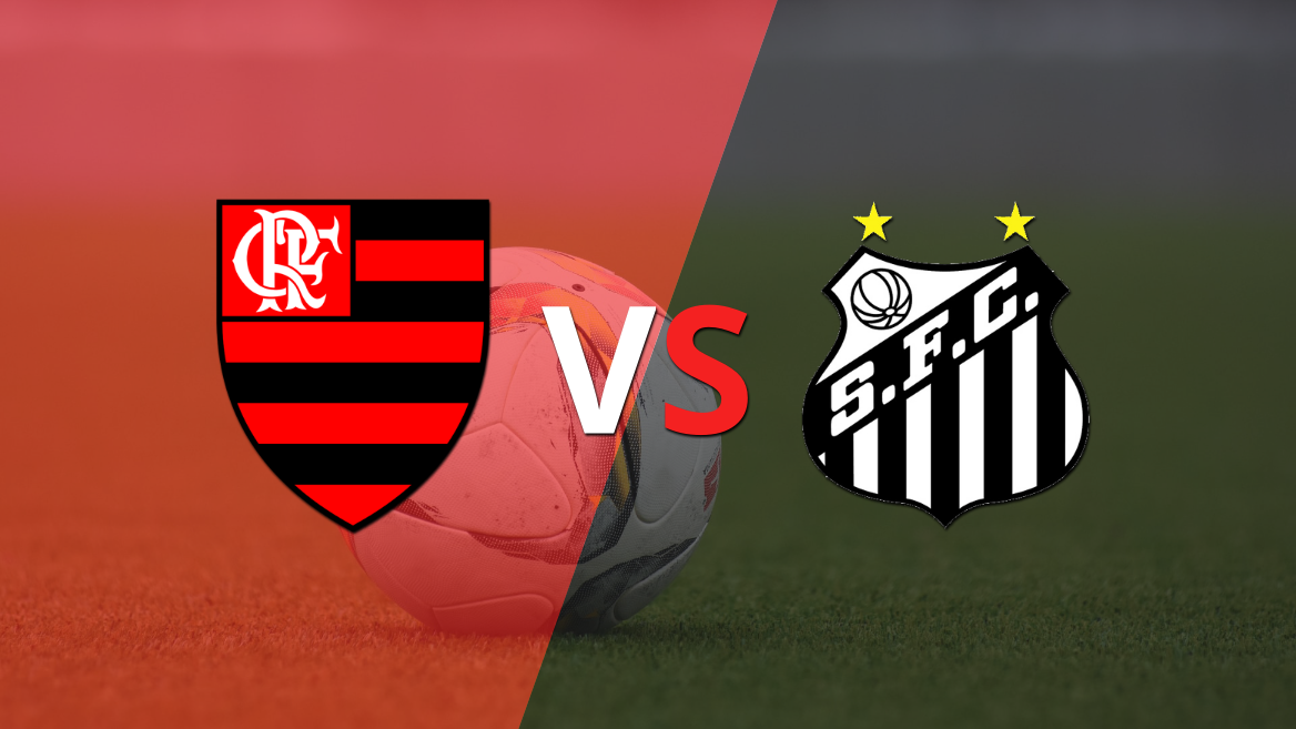 Por la mínima diferencia, Santos se quedó con la victoria ante Flamengo en el Maracanã