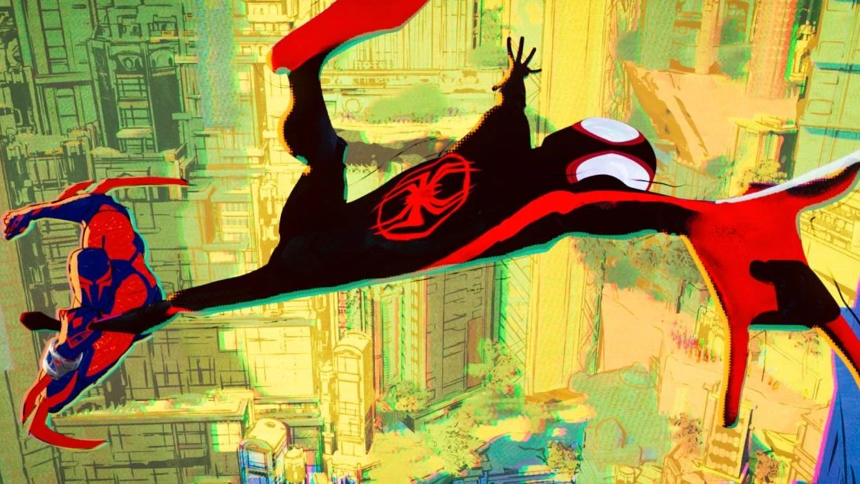 "Spider-Man: a través del Spider-Verse" Tendrá 6 estilos de animación diferentes, a diferencia de la película original de 2018, que solo tenía uno.  (Imágenes de Sony)