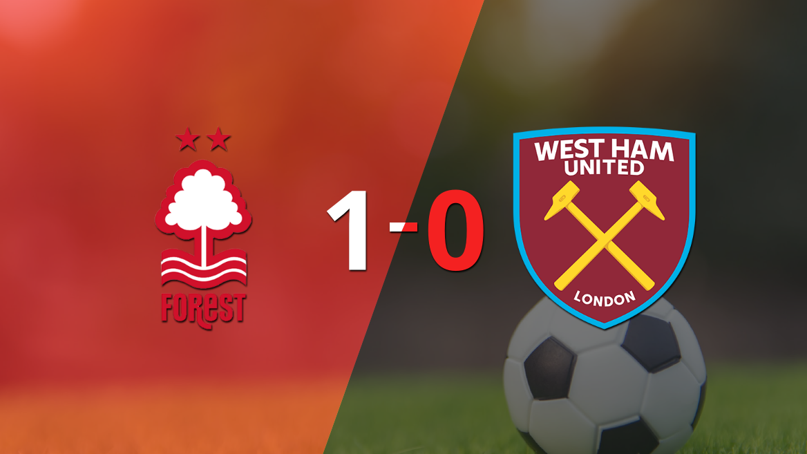 West Ham United no pudo en su visita a Nottingham Forest y cayó 1-0