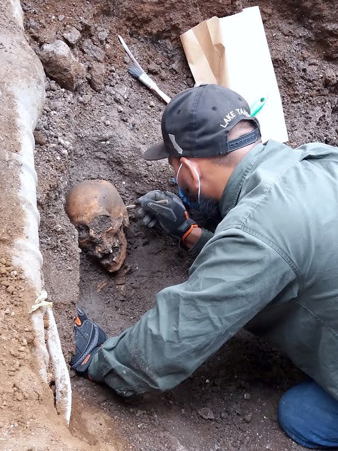 Imagen de referencia. Hallazgo de restos óseos (EFE/ Instituto Nacional de Antropología e Historia)

