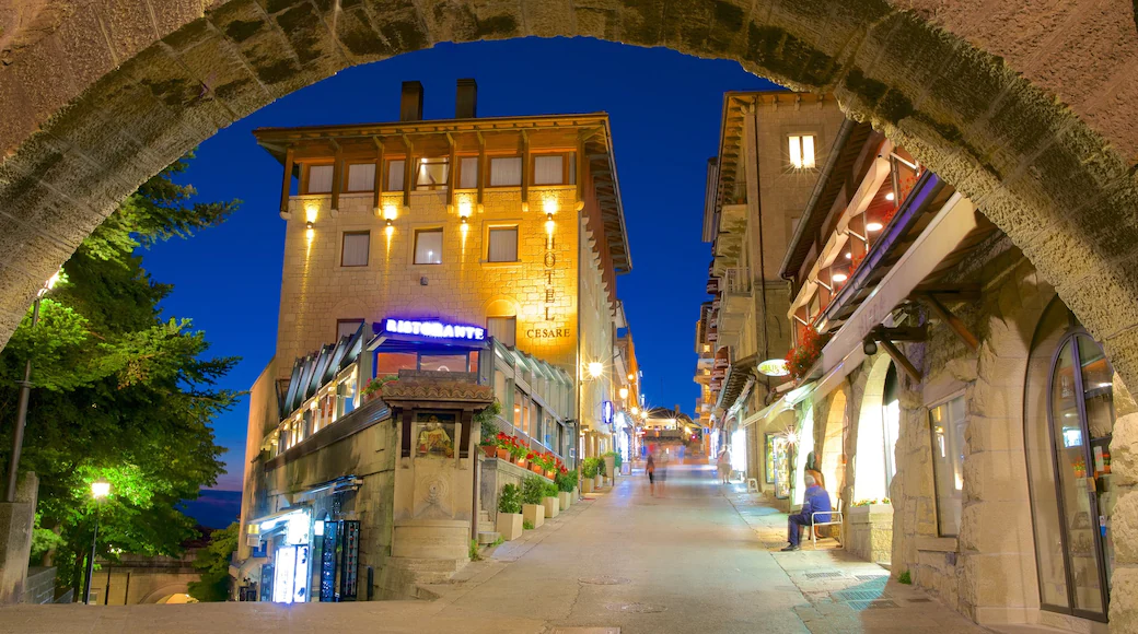 Las calles internas de San Marino