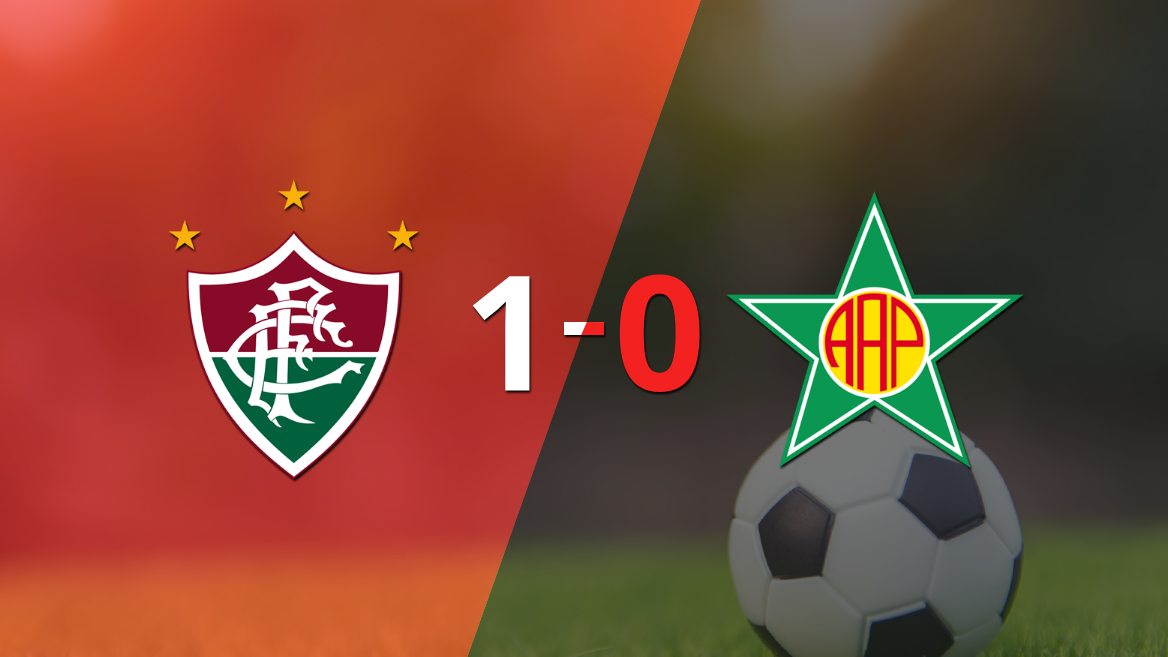 A Fluminense le alcanzó con un gol para derrotar a Portuguesa-RJ en el Engenhão